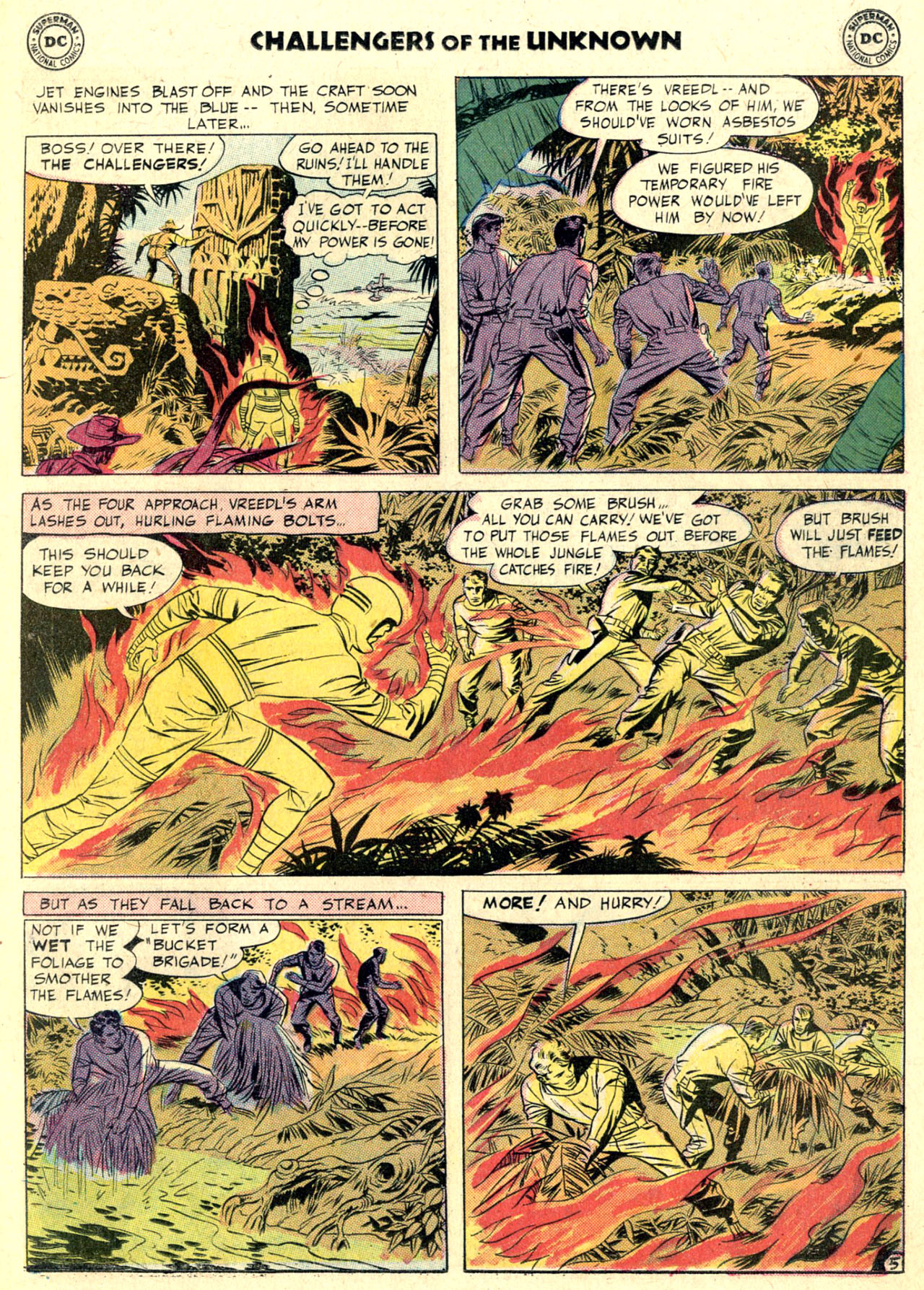Read online Challengers of the Unknown (1958) comic -  Issue #5 - 7