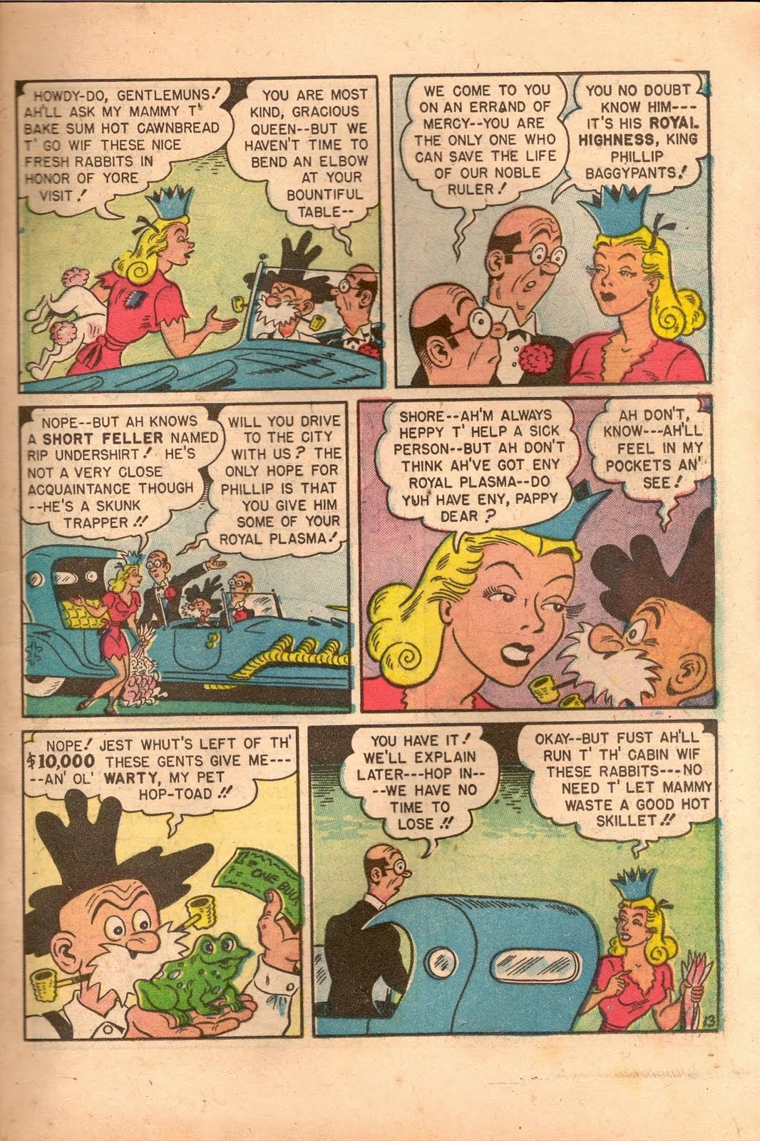 Read online Babe (1948) comic -  Issue #3 - 13
