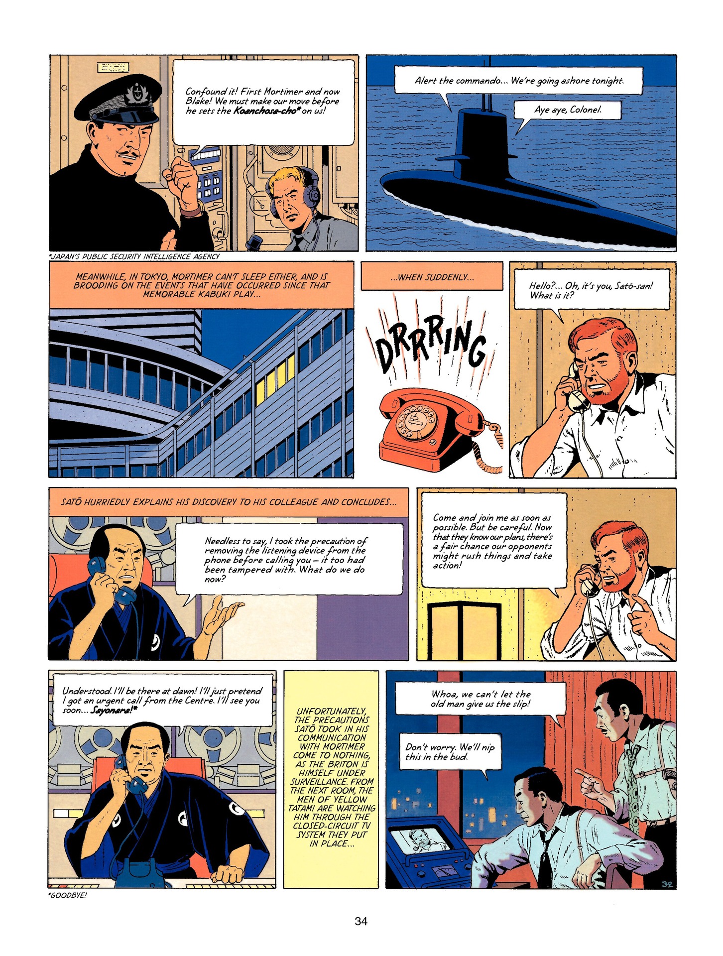 Read online Blake & Mortimer comic -  Issue #22 - 34