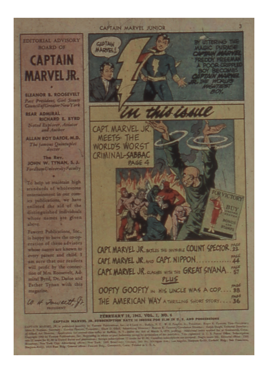 Read online Captain Marvel, Jr. comic -  Issue #4 - 3