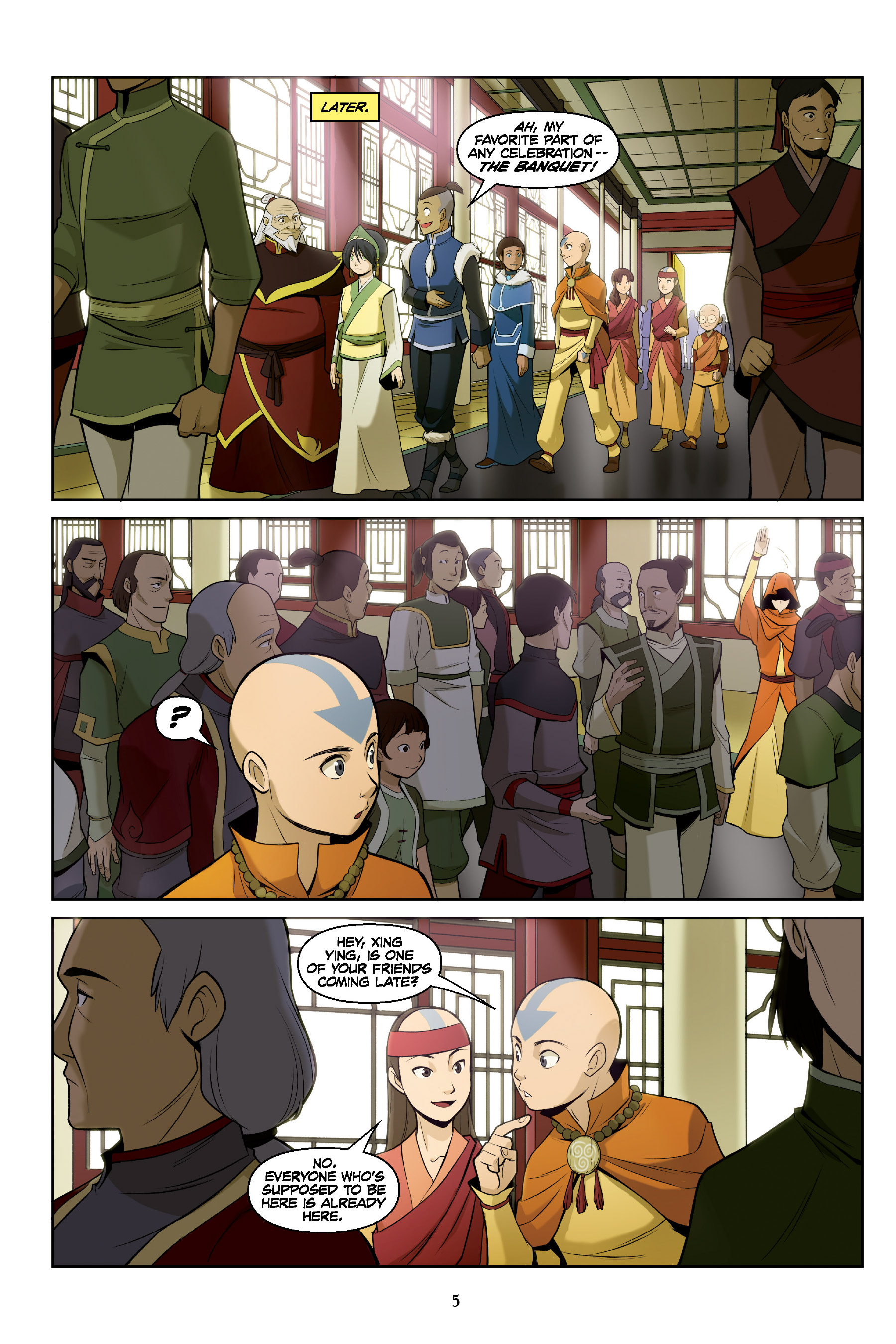 Read online Nickelodeon Avatar: The Last Airbender - The Rift comic -  Issue # _Omnibus (Part 1) - 6