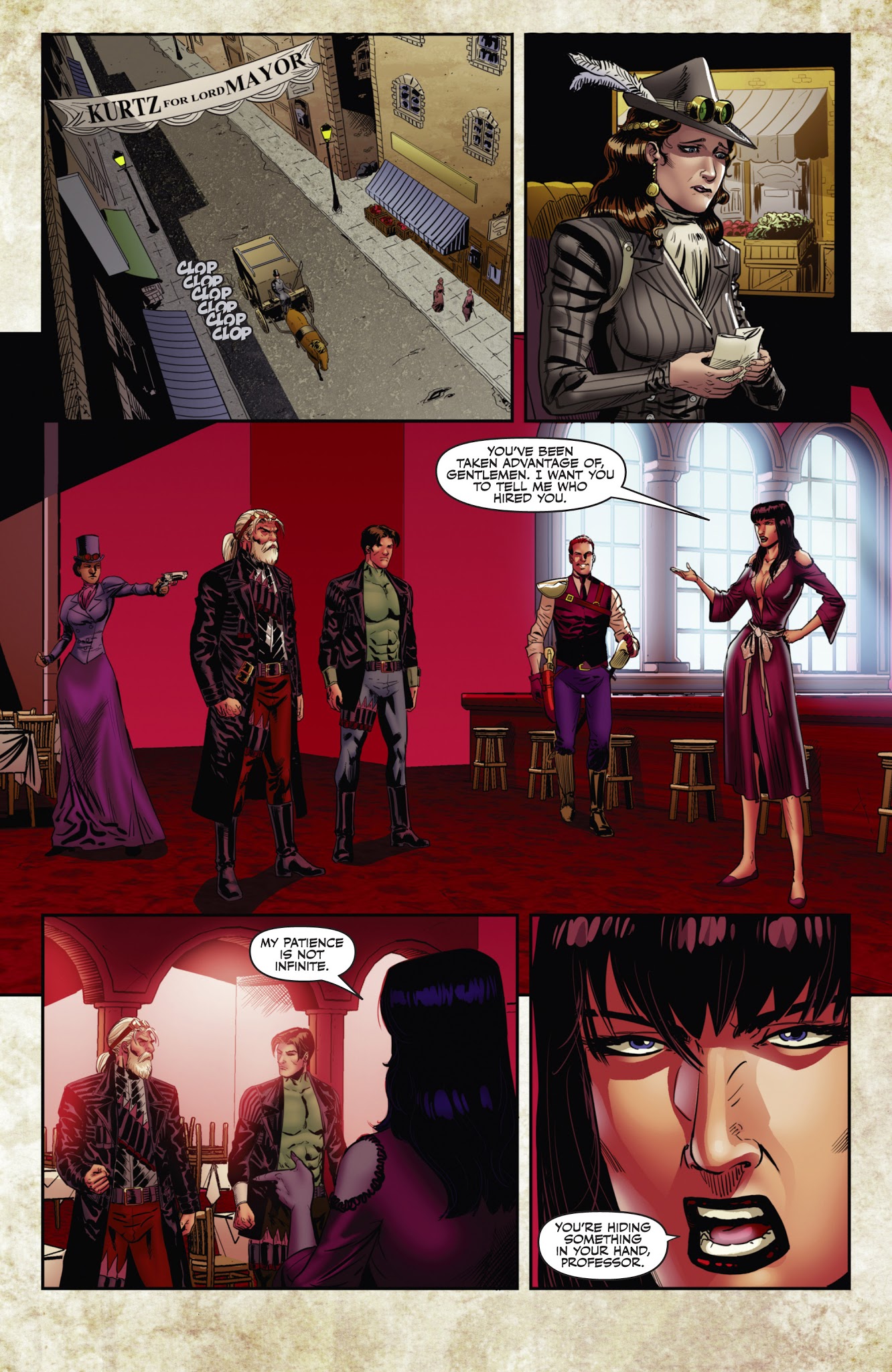 Read online Legenderry: Vampirella comic -  Issue #3 - 20