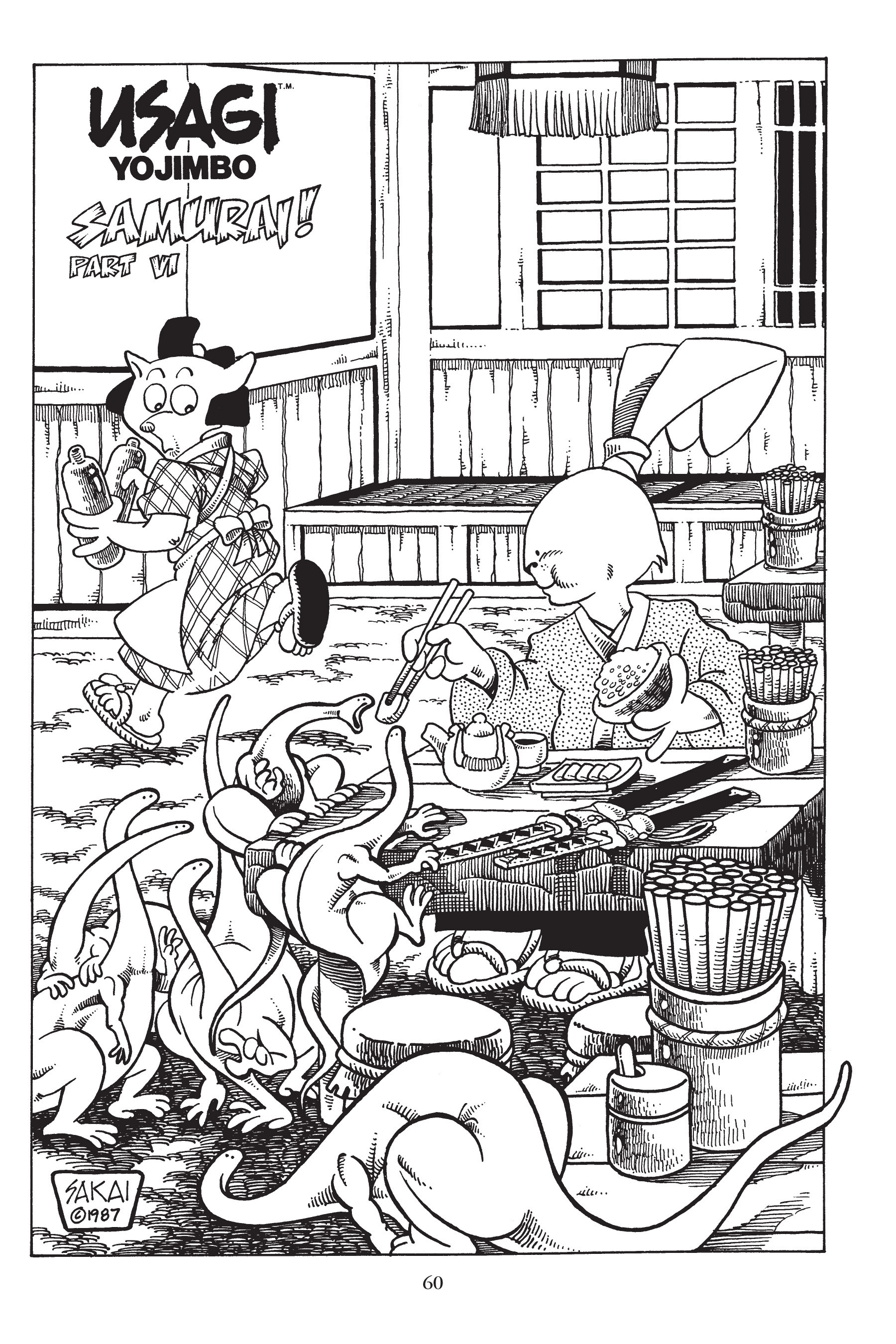 Read online Usagi Yojimbo (1987) comic -  Issue # _TPB 2 - 62