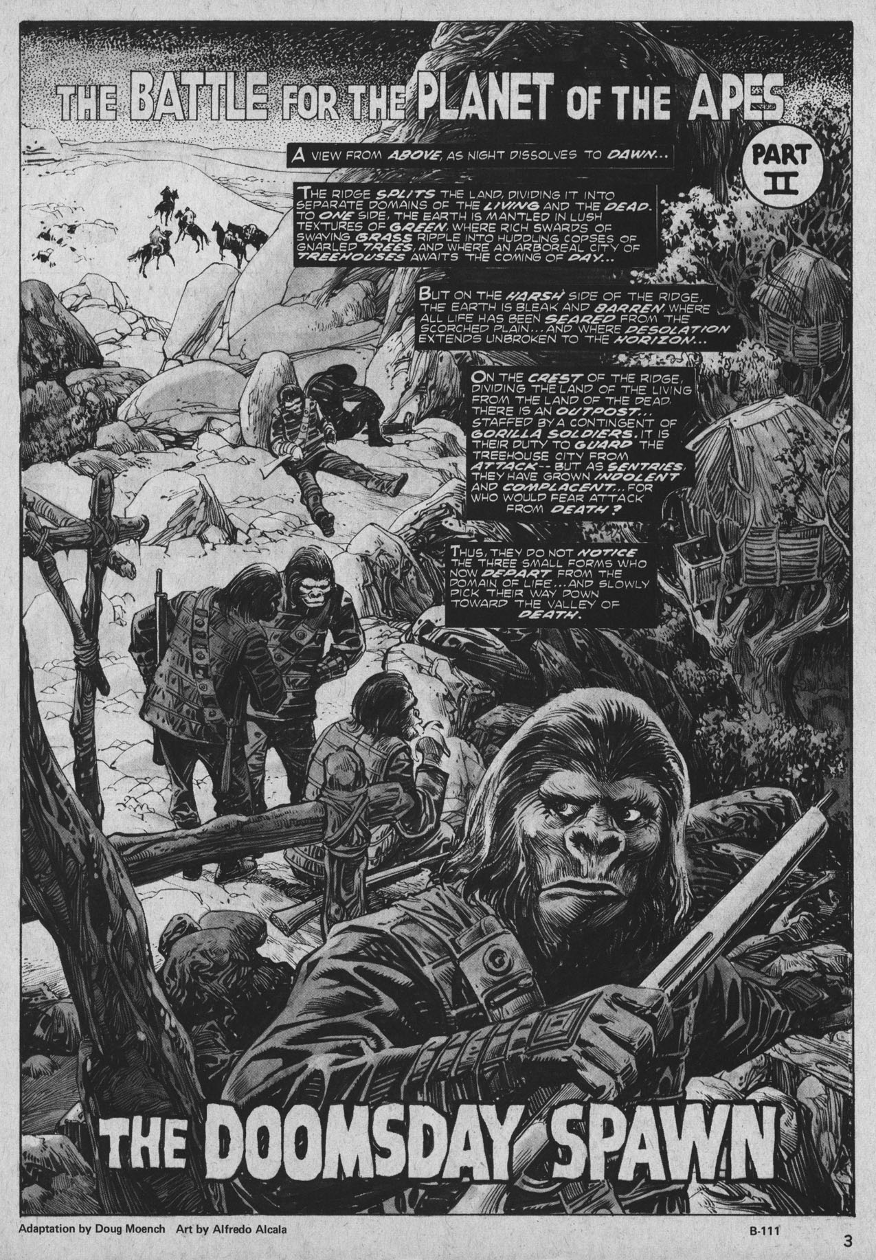 Read online Planet of the Apes comic -  Issue #24 - 3