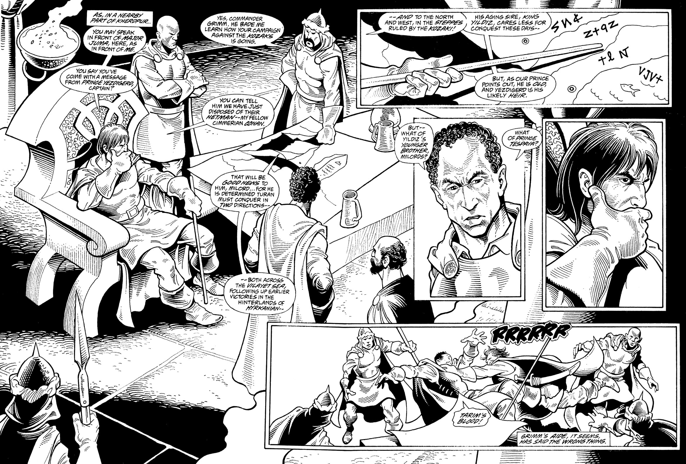 Read online The Savage Sword Of Conan comic -  Issue #234 - 50