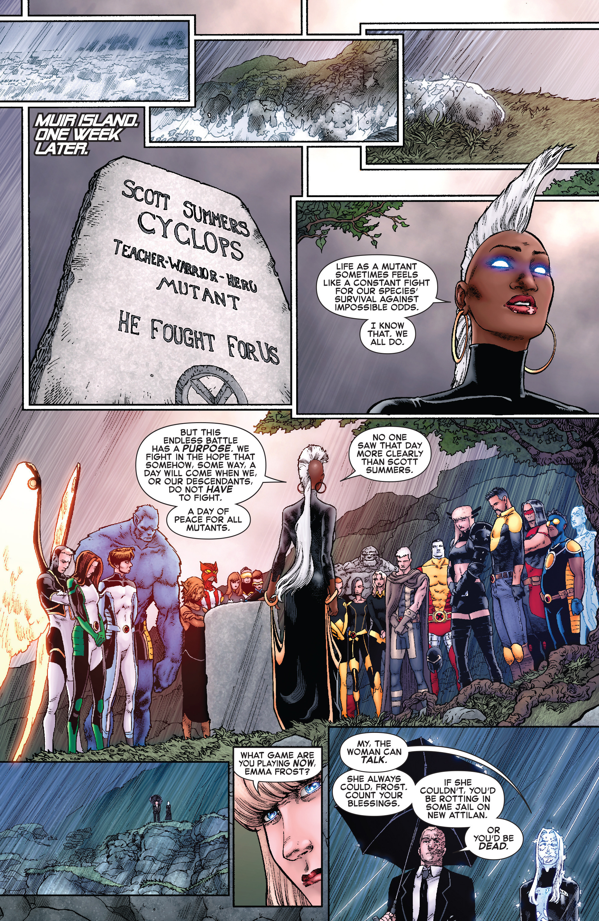 Read online Death of X comic -  Issue #4 - 17