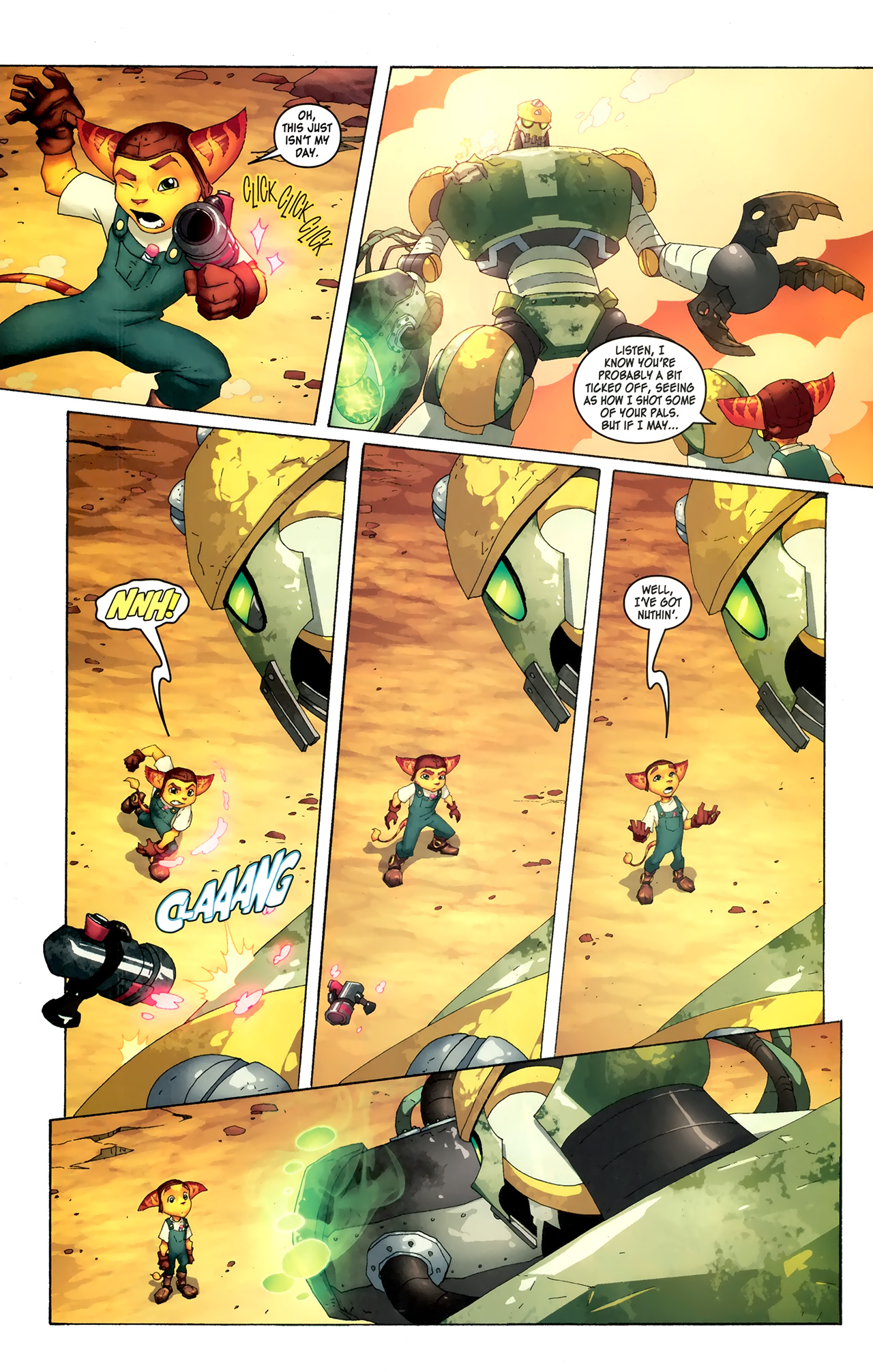 Read online Ratchet & Clank comic -  Issue #1 - 19
