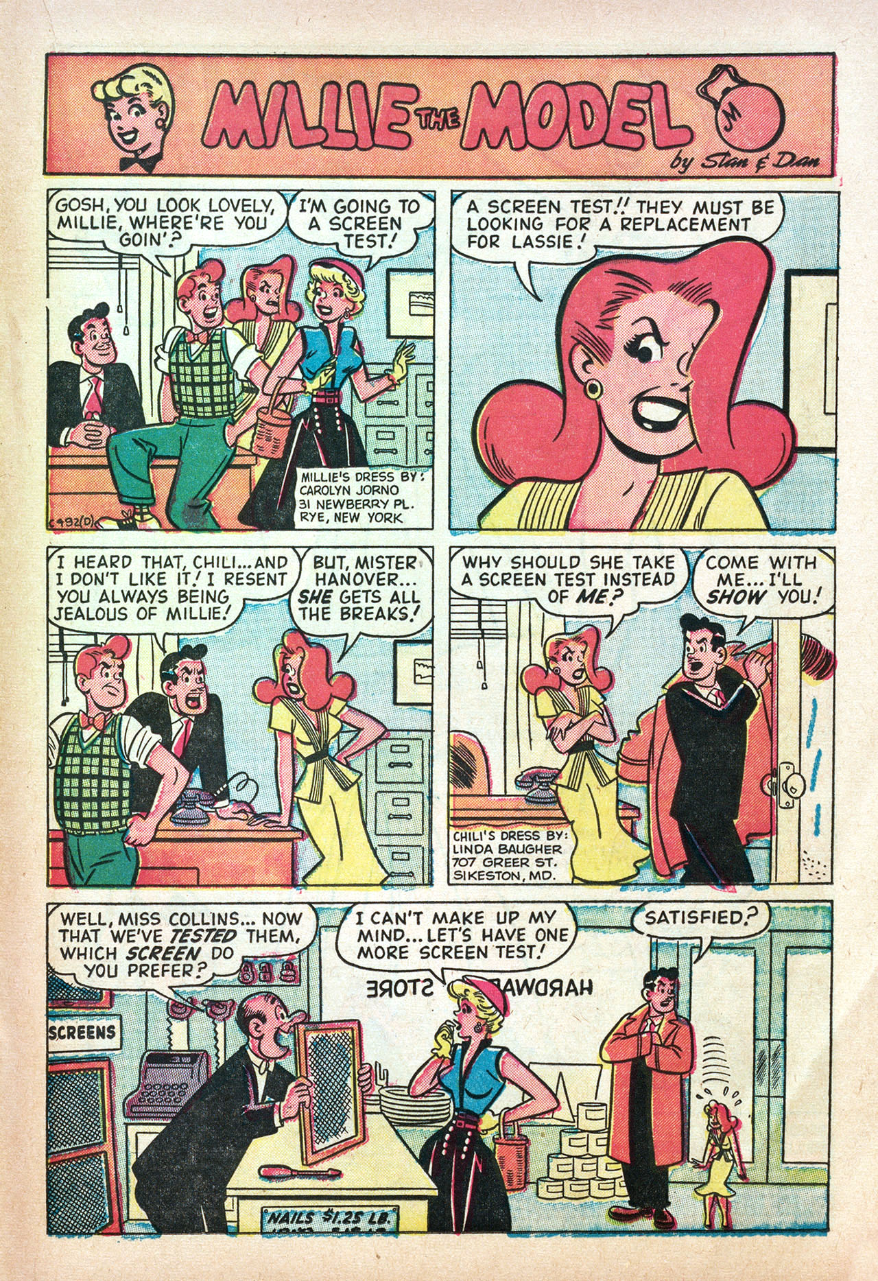Read online Millie the Model comic -  Issue #44 - 21