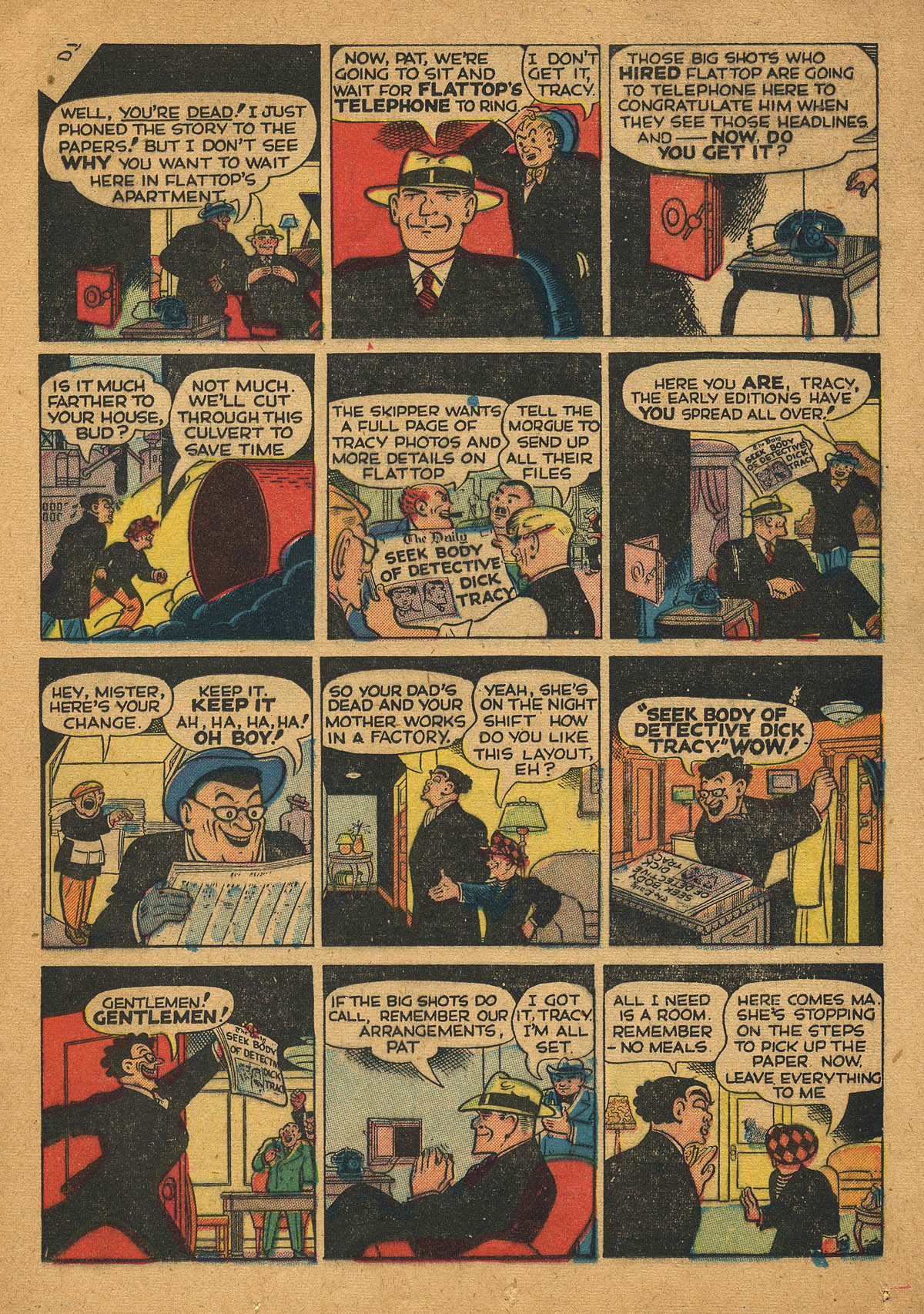 Read online Dick Tracy comic -  Issue #25 - 15