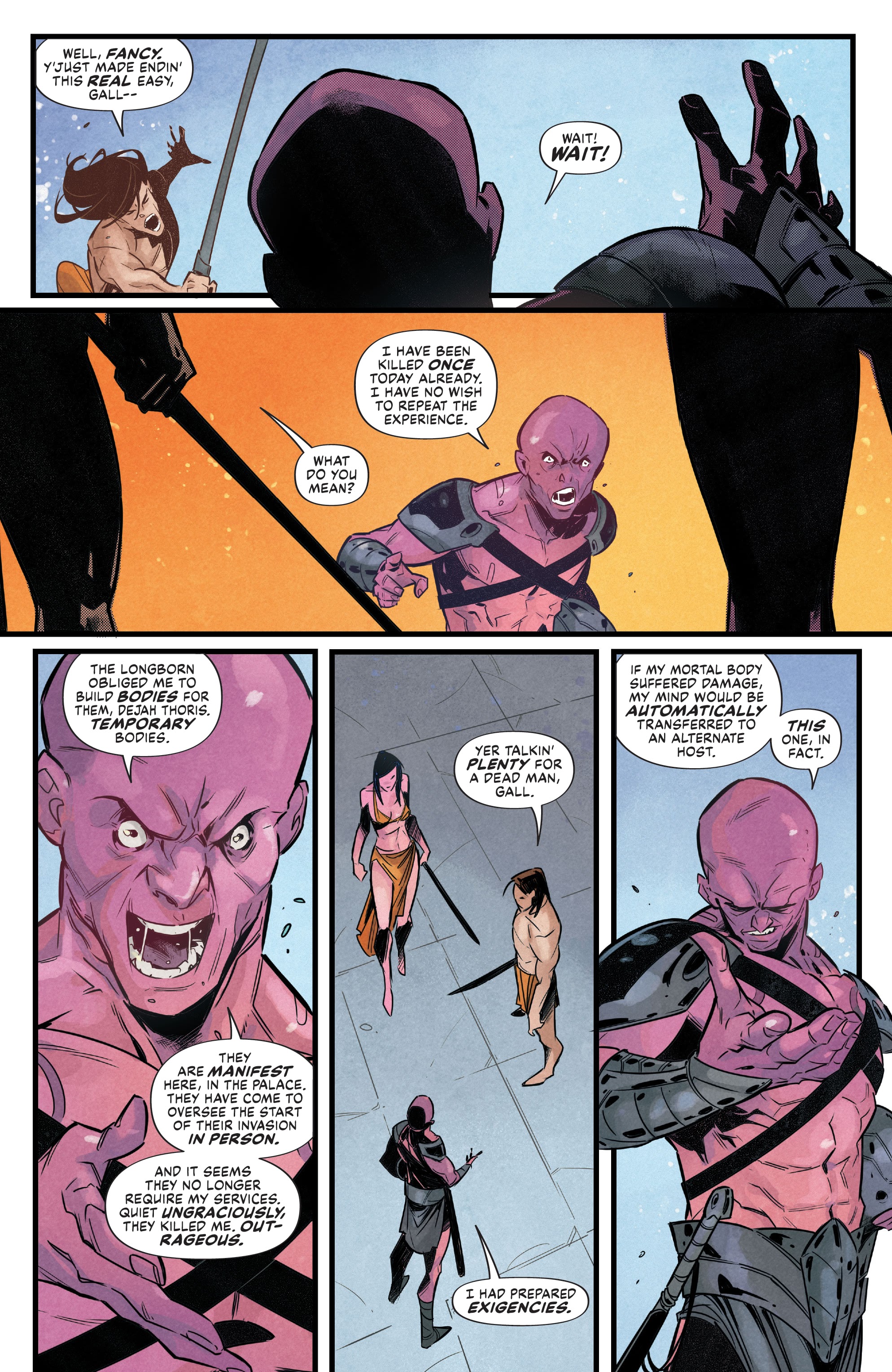 Read online Dejah Thoris vs. John Carter of Mars comic -  Issue #5 - 21