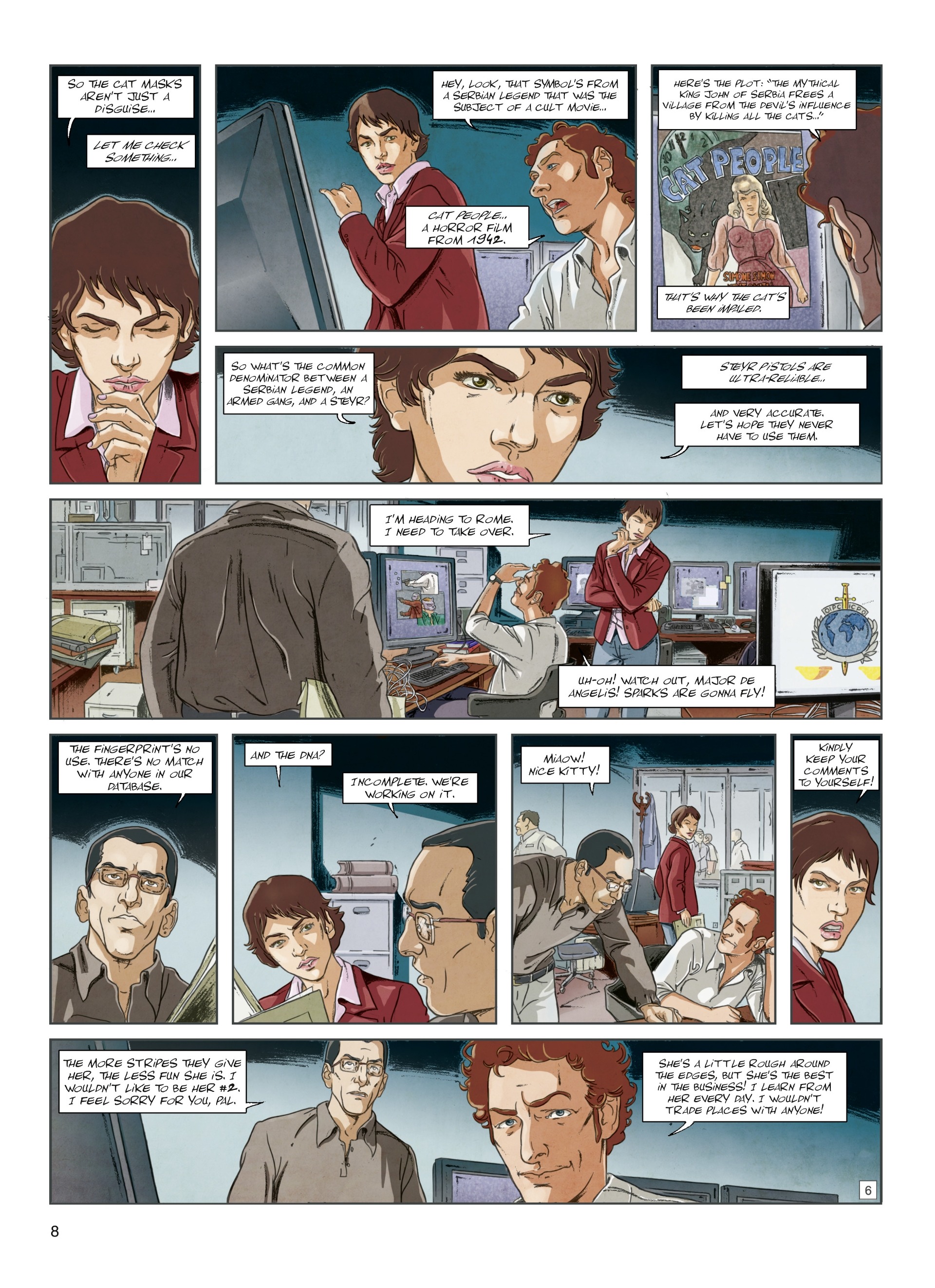 Read online Interpol comic -  Issue #3 - 8