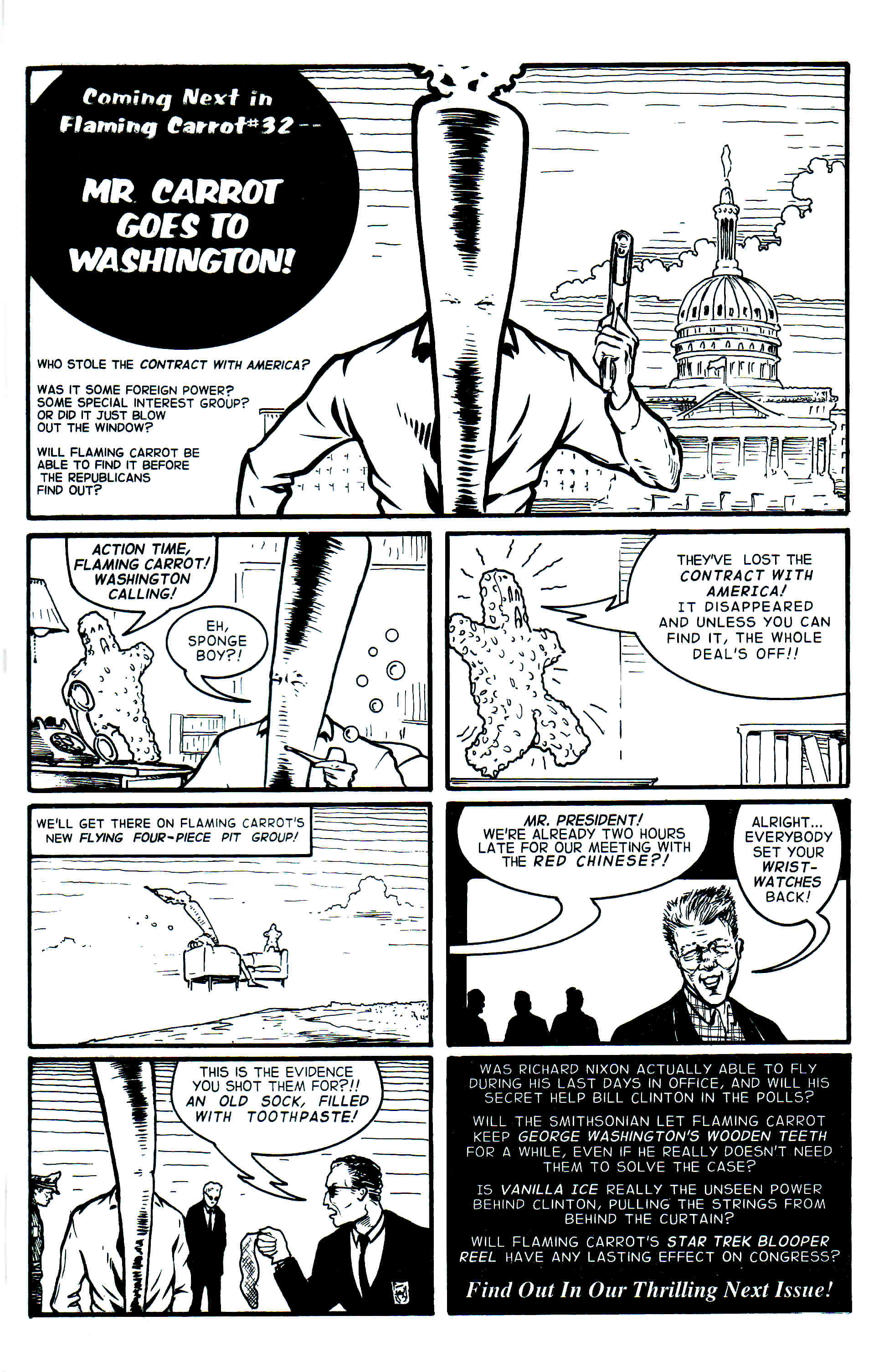 Read online Flaming Carrot Comics (1988) comic -  Issue # _Annual 1 - 43
