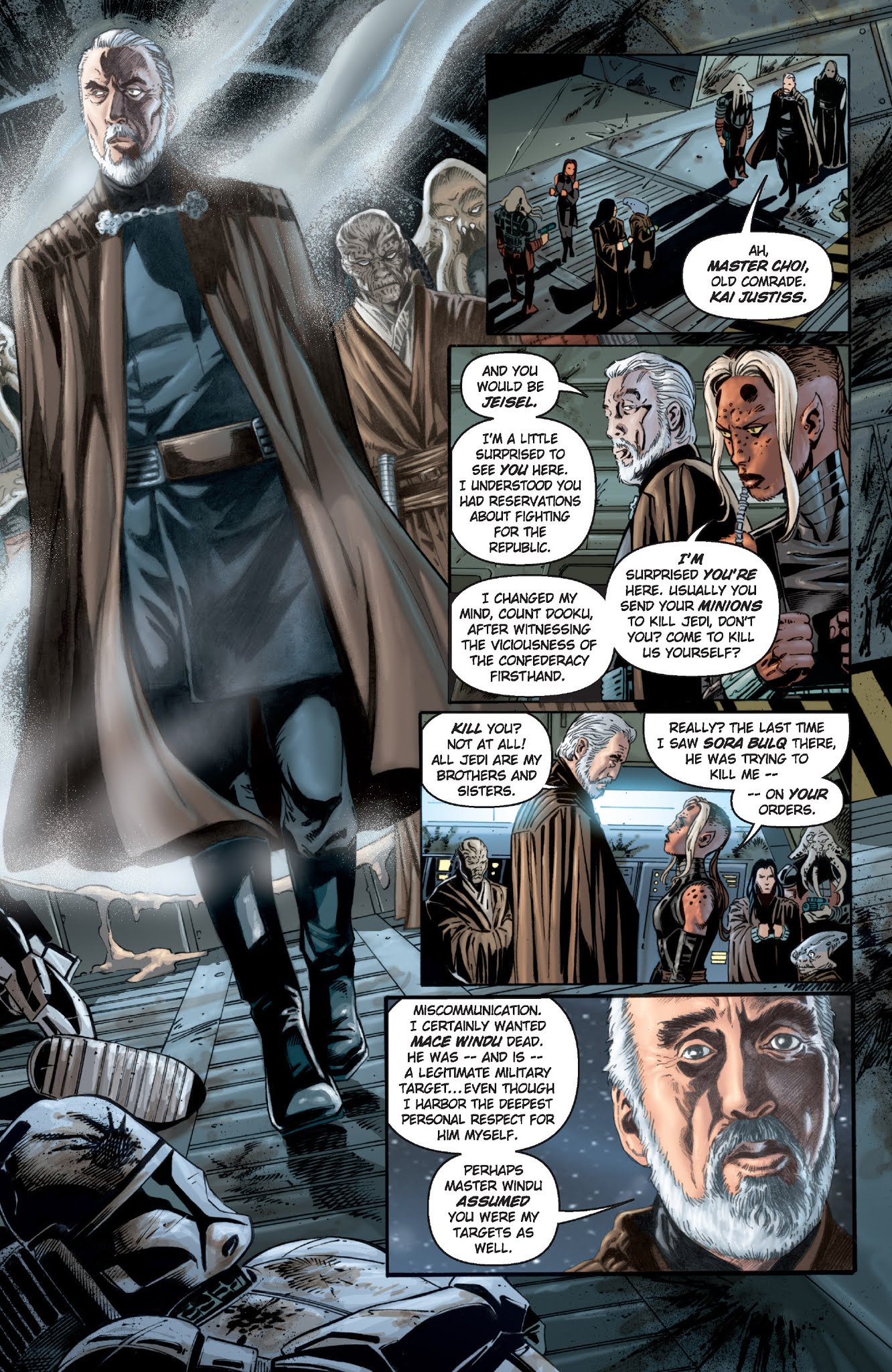Read online Star Wars: Jedi comic -  Issue # Issue Count Dooku - 4