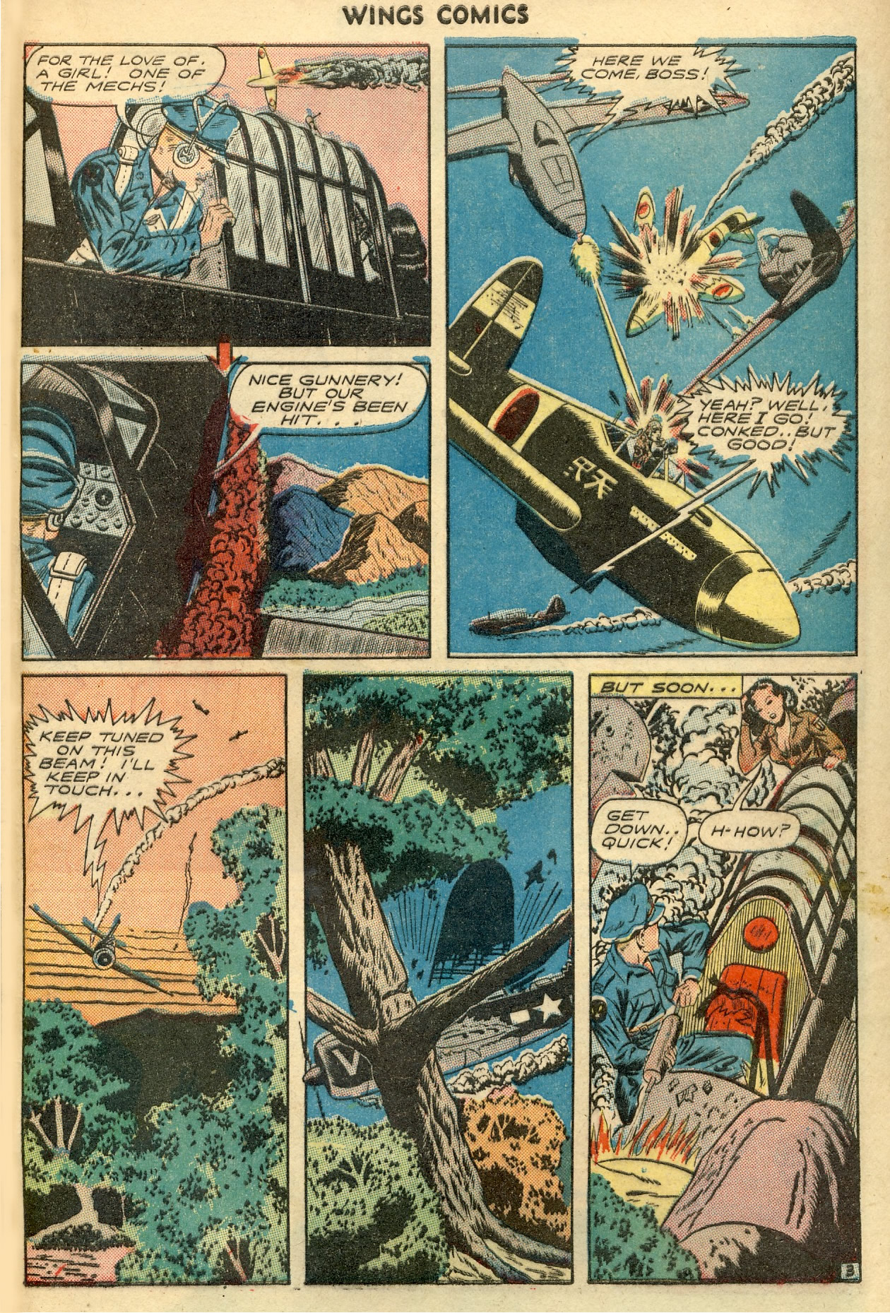 Read online Wings Comics comic -  Issue #59 - 45