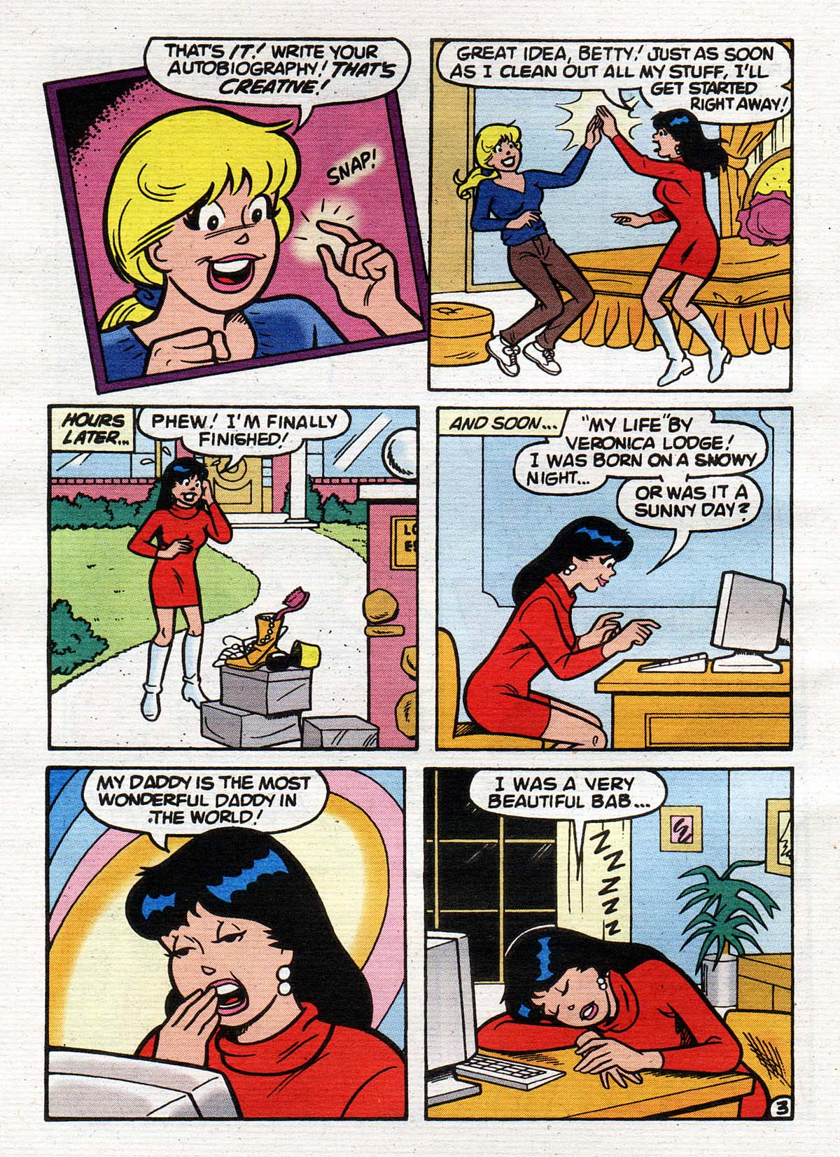 Read online Betty and Veronica Digest Magazine comic -  Issue #143 - 17