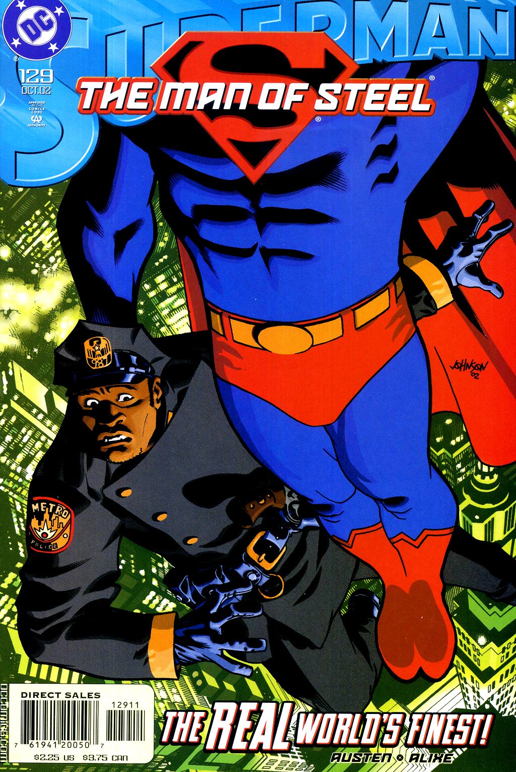 Read online Superman: The Man of Steel (1991) comic -  Issue #129 - 1