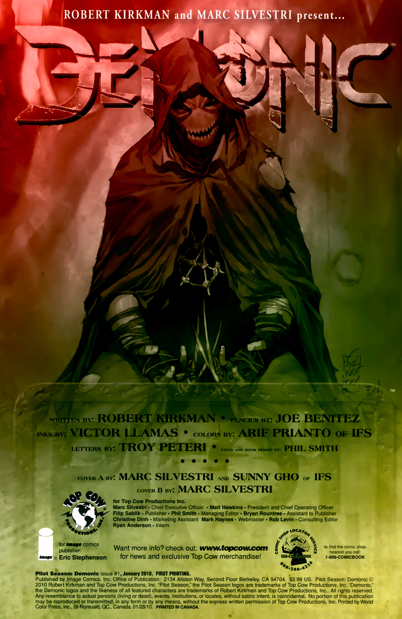 Read online Pilot Season 2009 comic -  Issue # Issue Demonic - 2