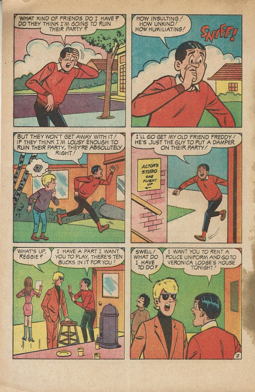 Read online Reggie and Me (1966) comic -  Issue #30 - 4