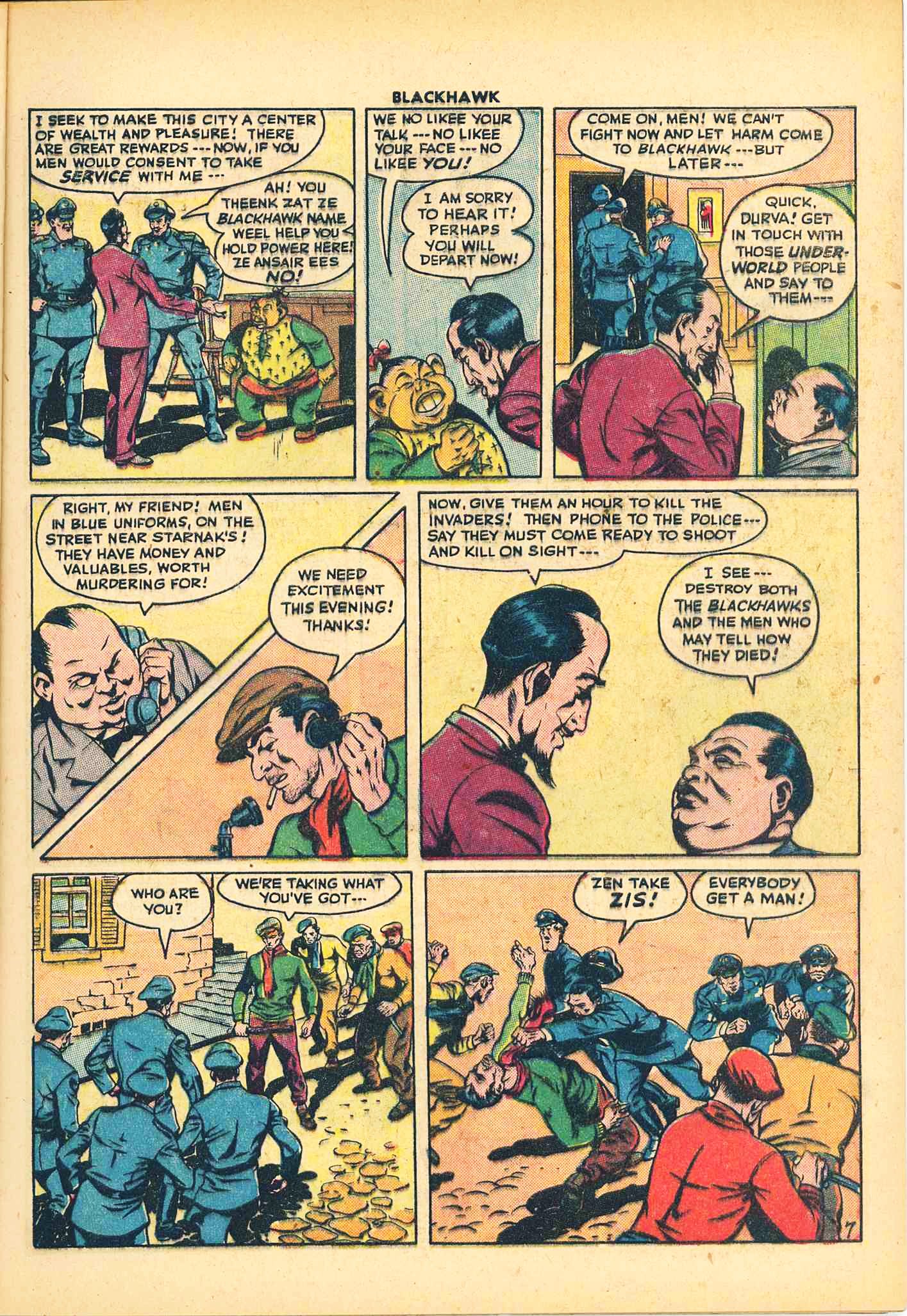 Read online Blackhawk (1957) comic -  Issue #11 - 9