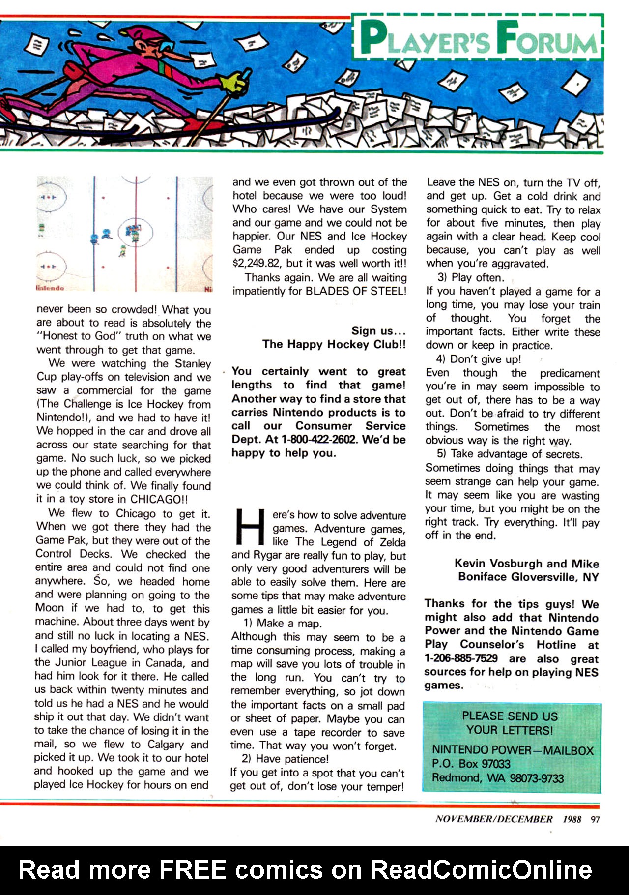 Read online Nintendo Power comic -  Issue #3 - 99