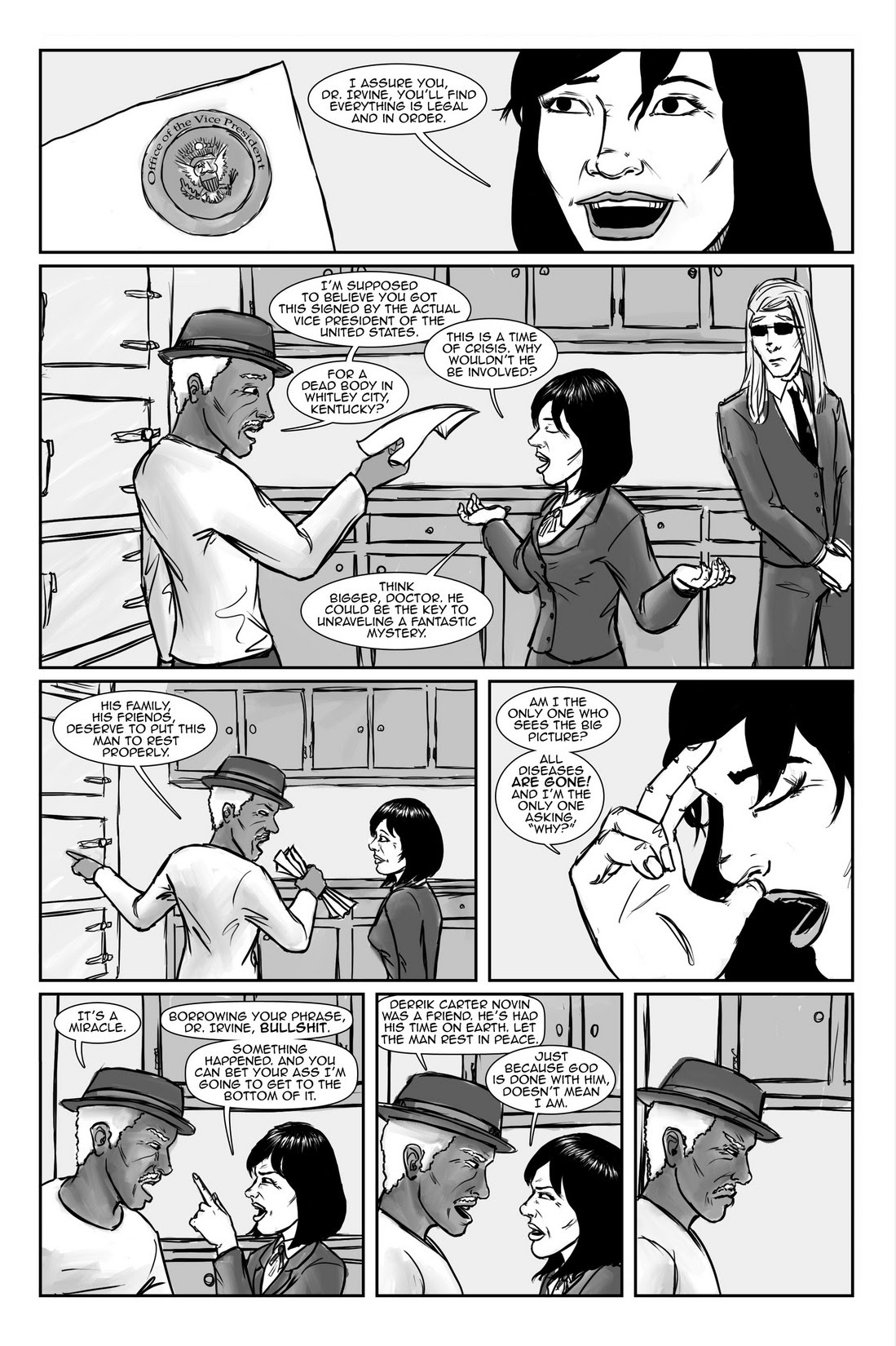 Read online Healed comic -  Issue #4 - 16