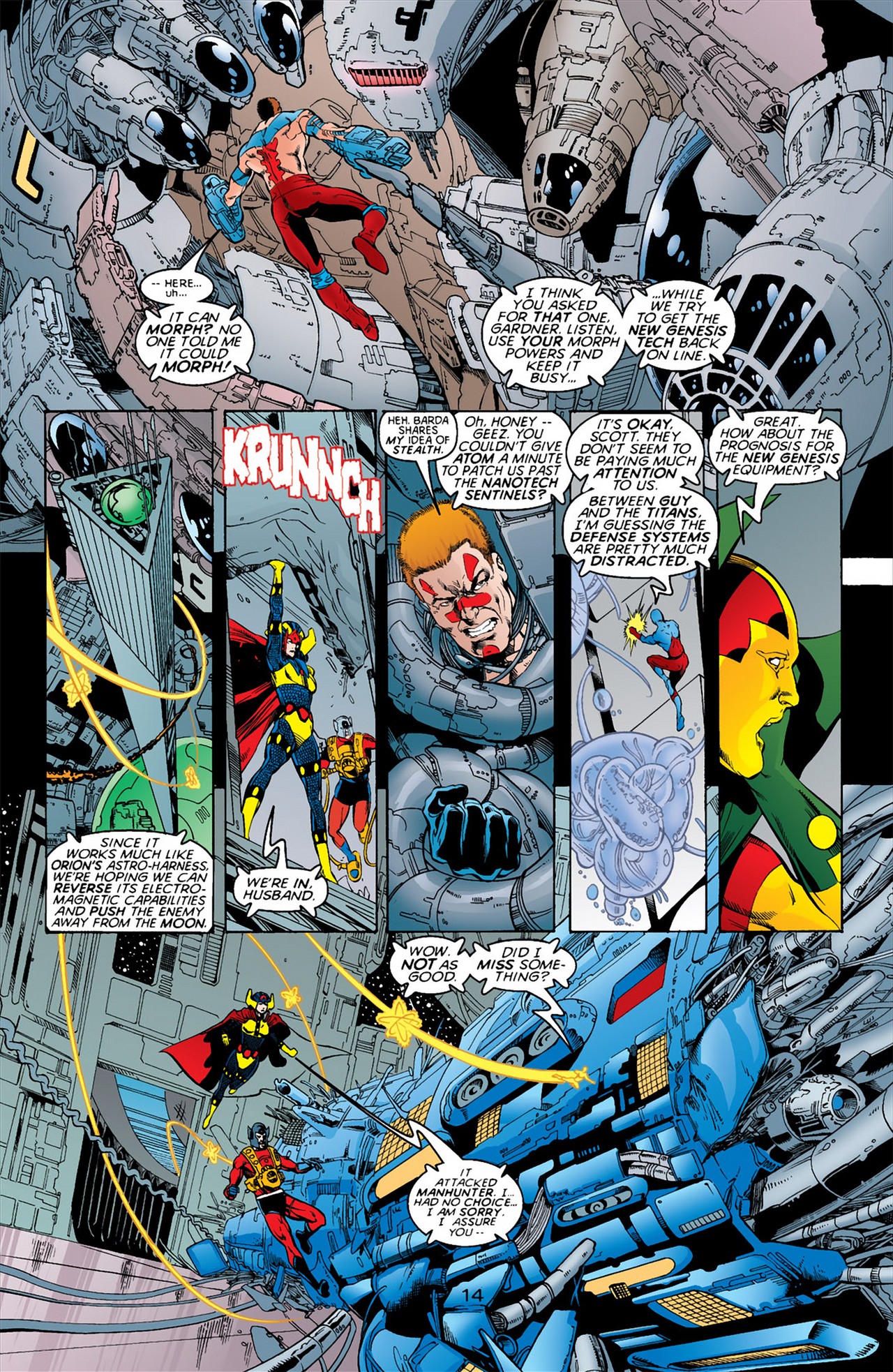 Read online JLA/Titans comic -  Issue #3 - 13