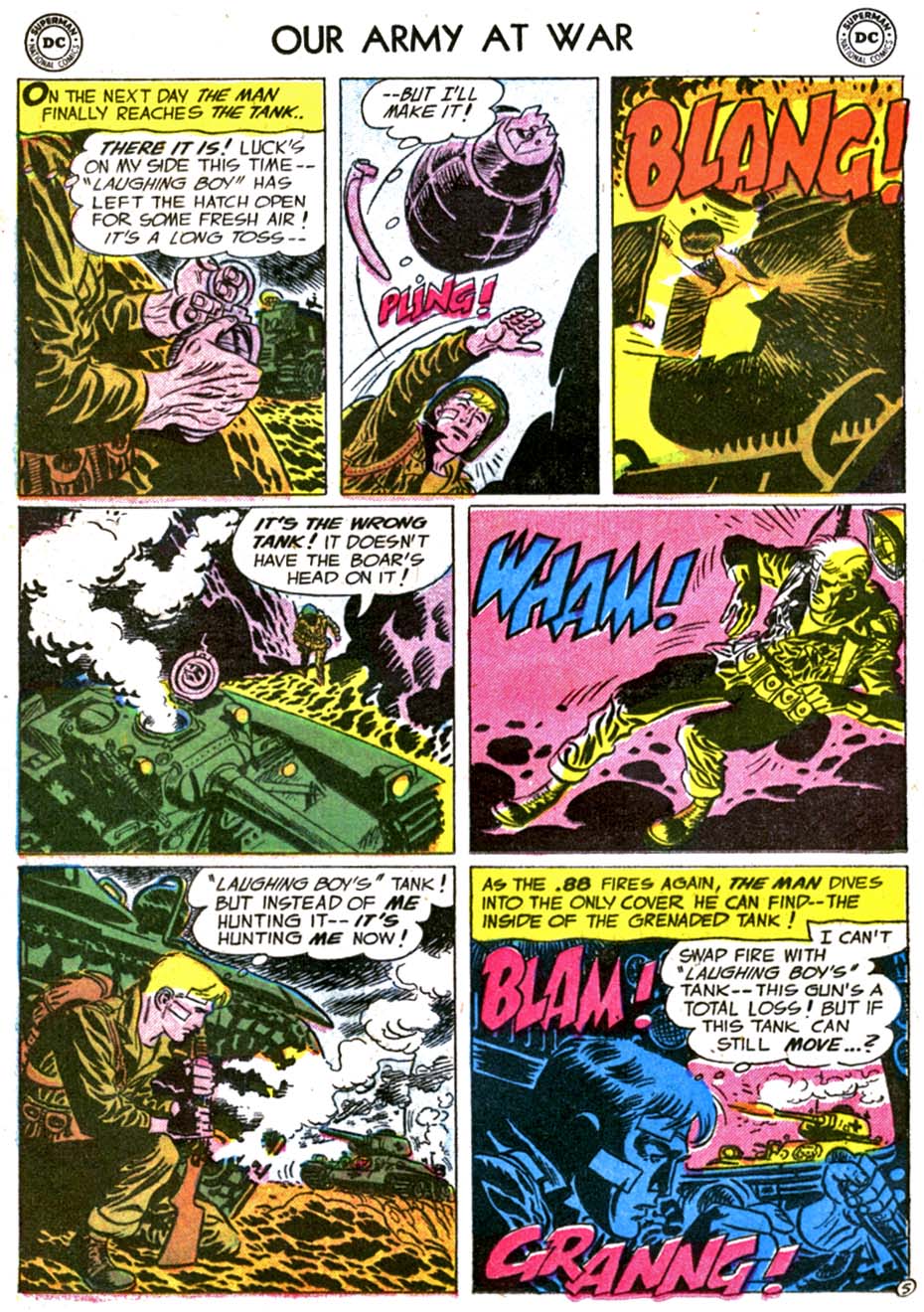 Read online Our Army at War (1952) comic -  Issue #43 - 16