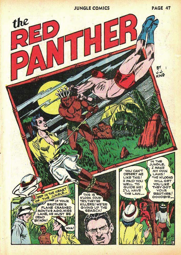 Read online Jungle Comics comic -  Issue #25 - 49