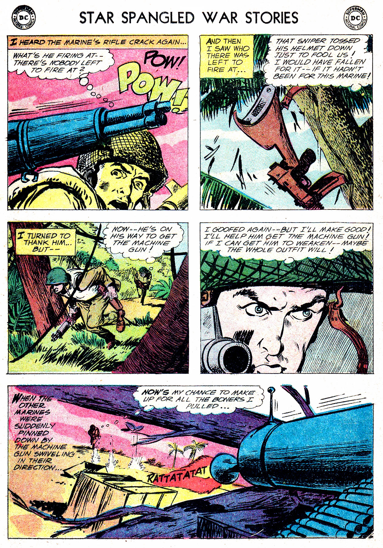 Read online Star Spangled War Stories (1952) comic -  Issue #76 - 8