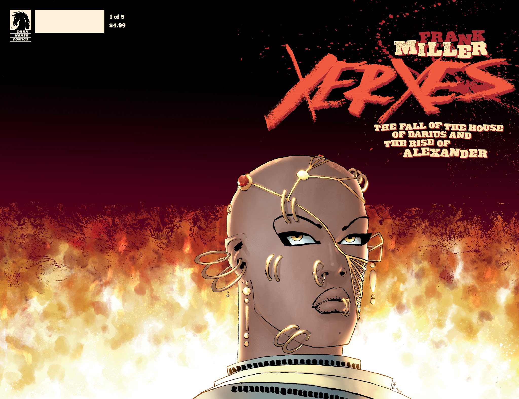 Read online Xerxes: The Fall of the House of Darius and the Rise of Alexander comic -  Issue #1 - 1
