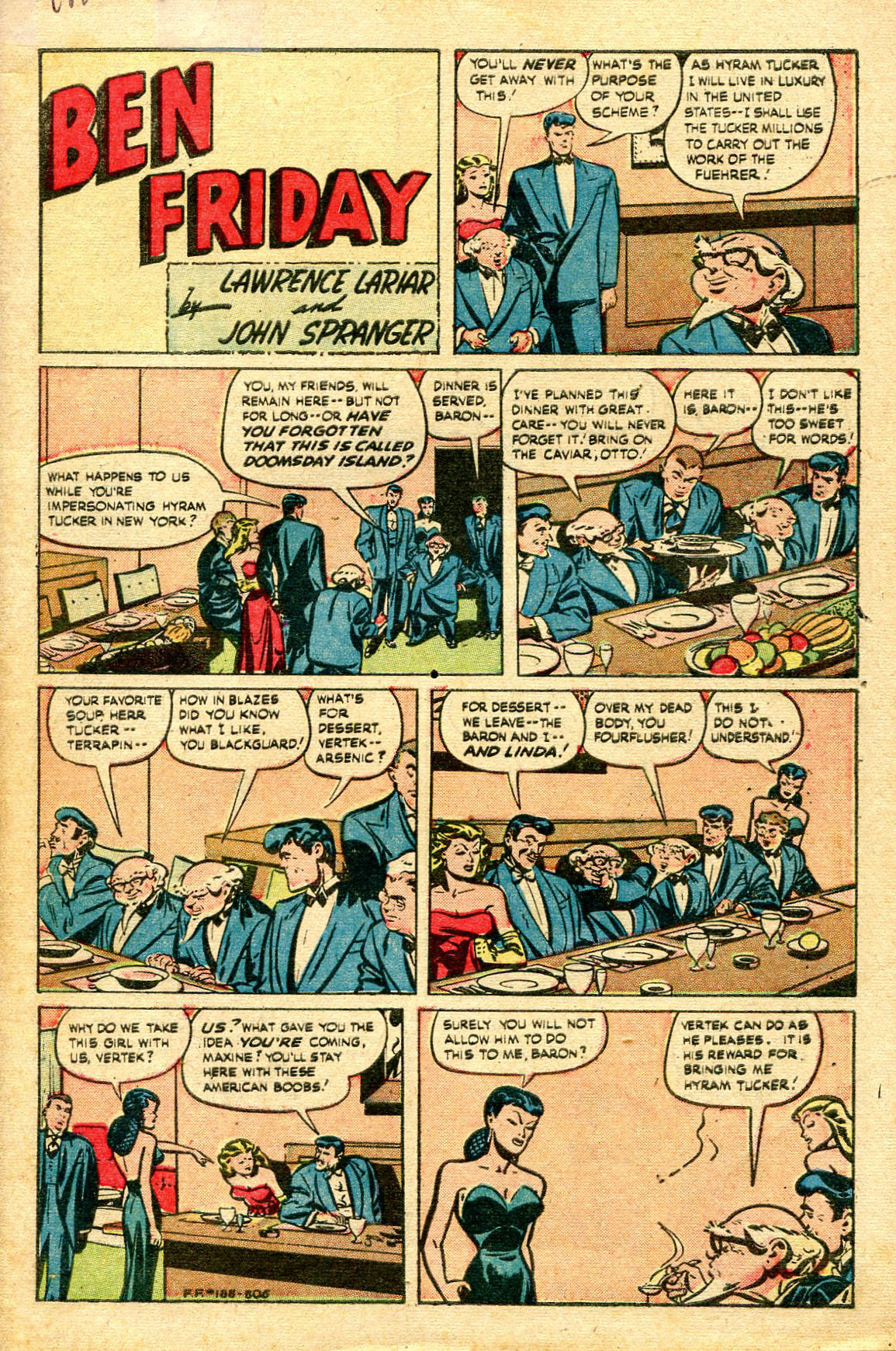 Read online Famous Funnies comic -  Issue #188 - 2