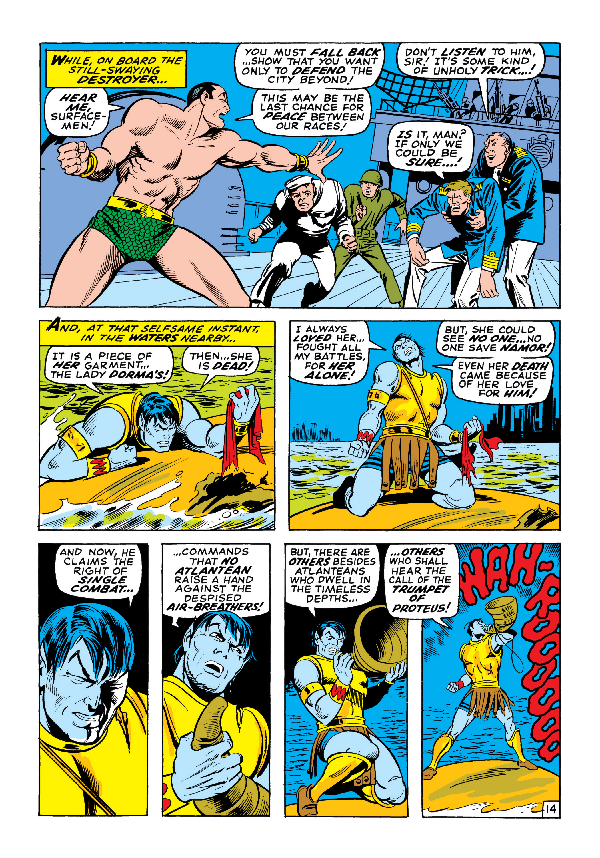 Read online Marvel Masterworks: The Sub-Mariner comic -  Issue # TPB 4 (Part 2) - 70