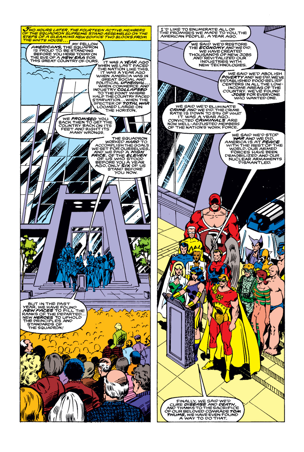 Read online Squadron Supreme (1985) comic -  Issue #12 - 16