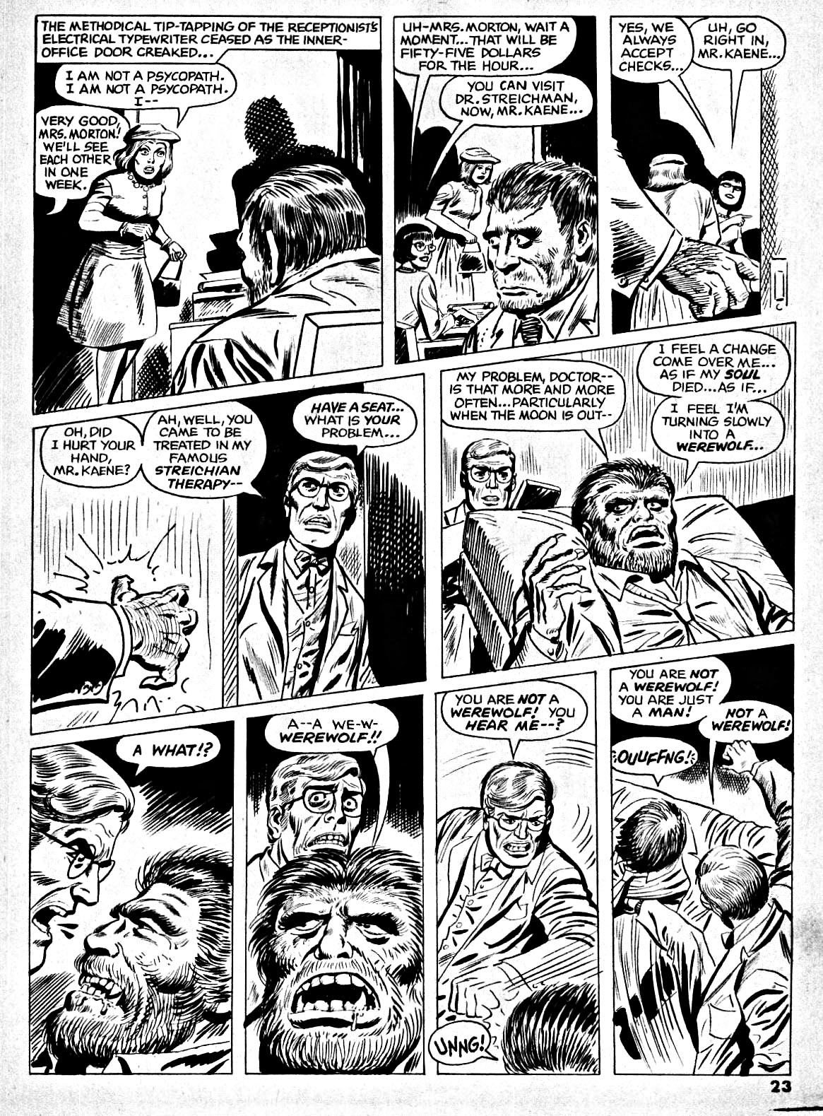 Read online Nightmare (1970) comic -  Issue #4 - 22