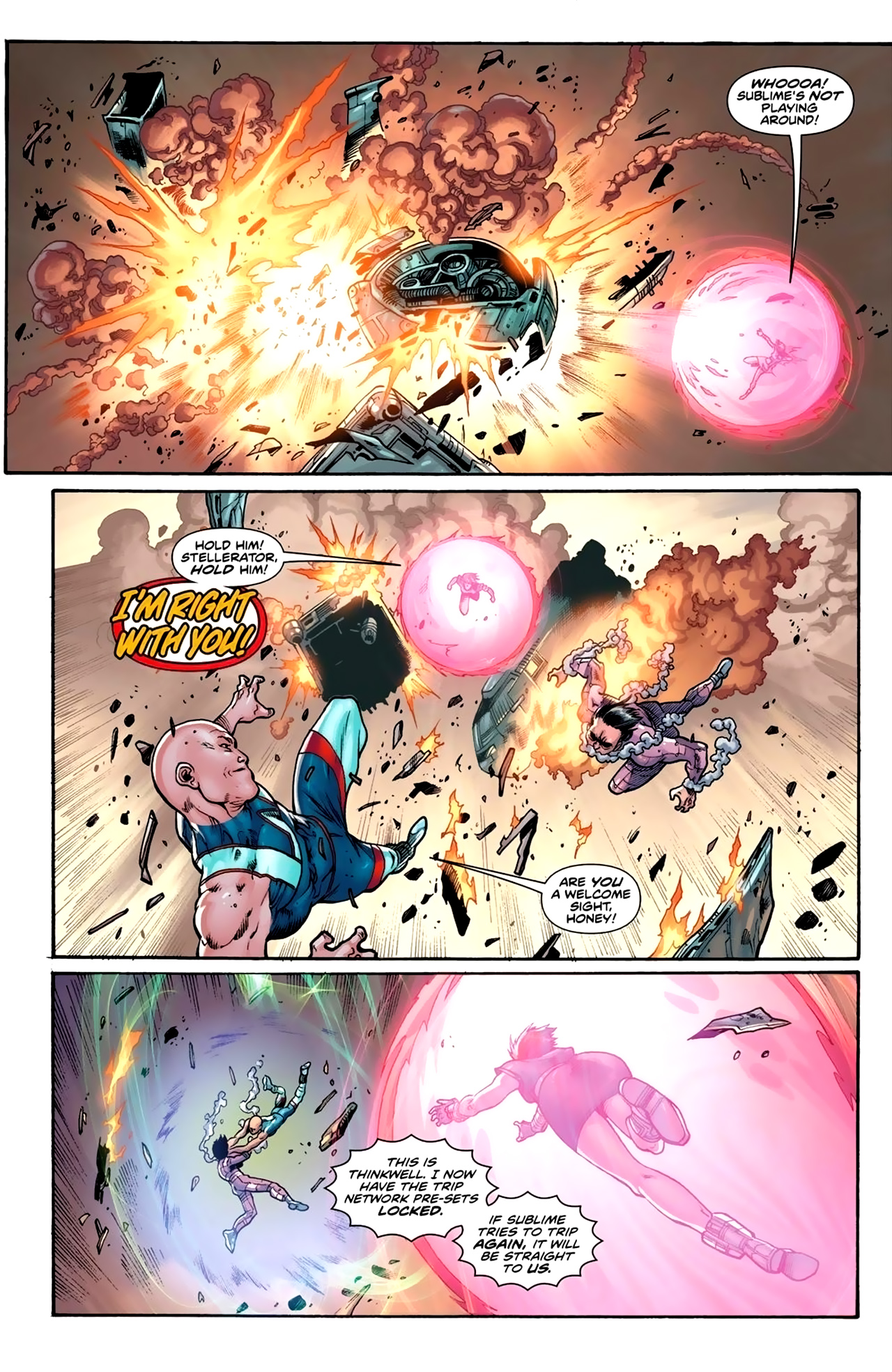 Read online The Hypernaturals comic -  Issue #3 - 13