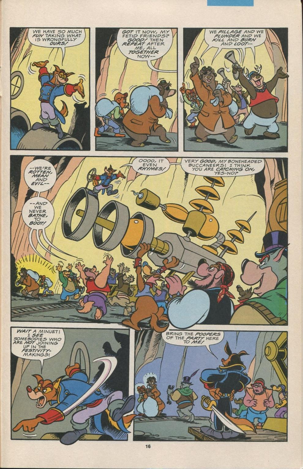 Read online Disney's Tale Spin Limited Series: ''Take Off'' comic -  Issue #3 - 17
