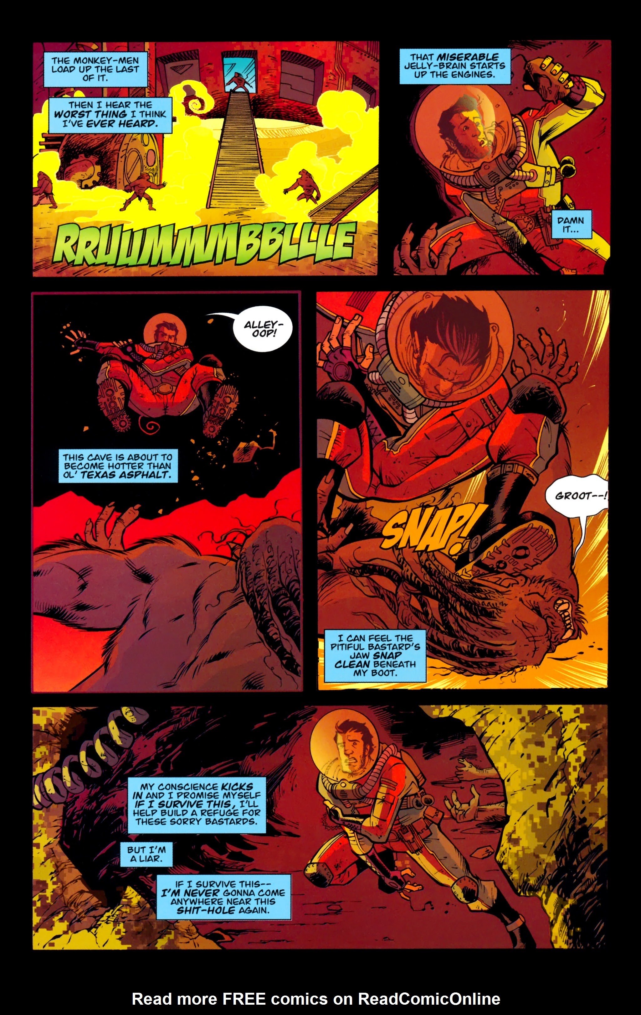 Read online Fear Agent comic -  Issue #1 - 20