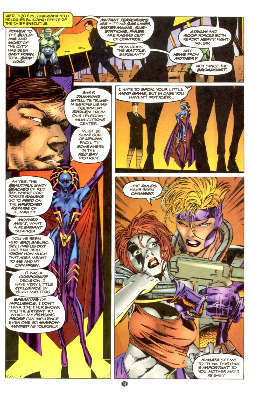 Read online Cyberforce (1992) comic -  Issue #4 - 16