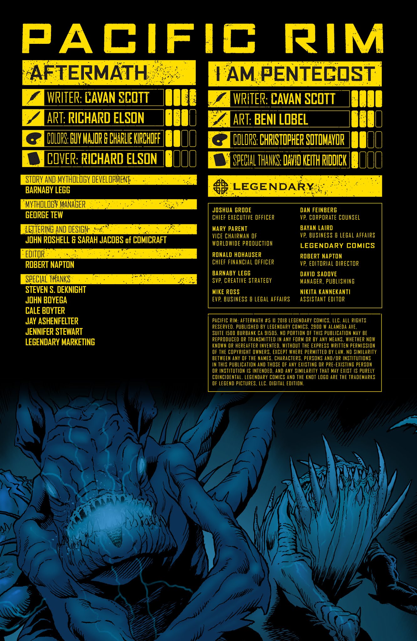 Read online Pacific Rim Aftermath comic -  Issue #5 - 2