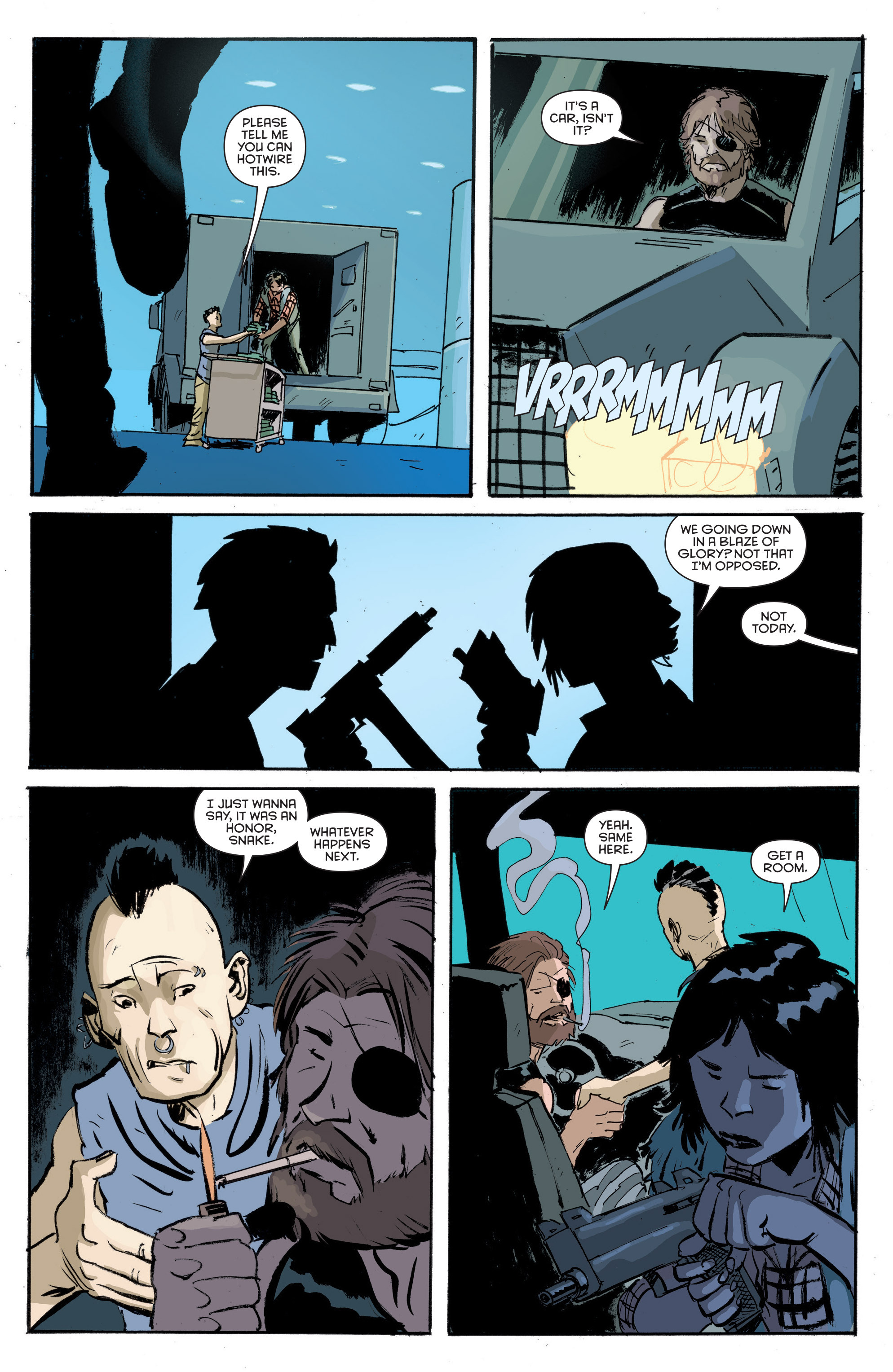 Read online Escape from New York comic -  Issue #14 - 21