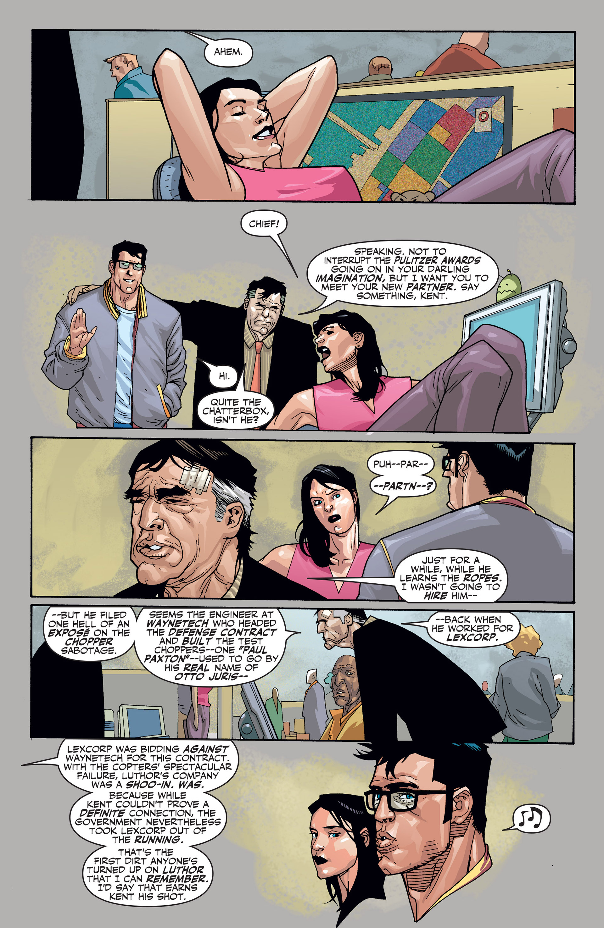 Read online Superman: Birthright (2003) comic -  Issue #5 - 17