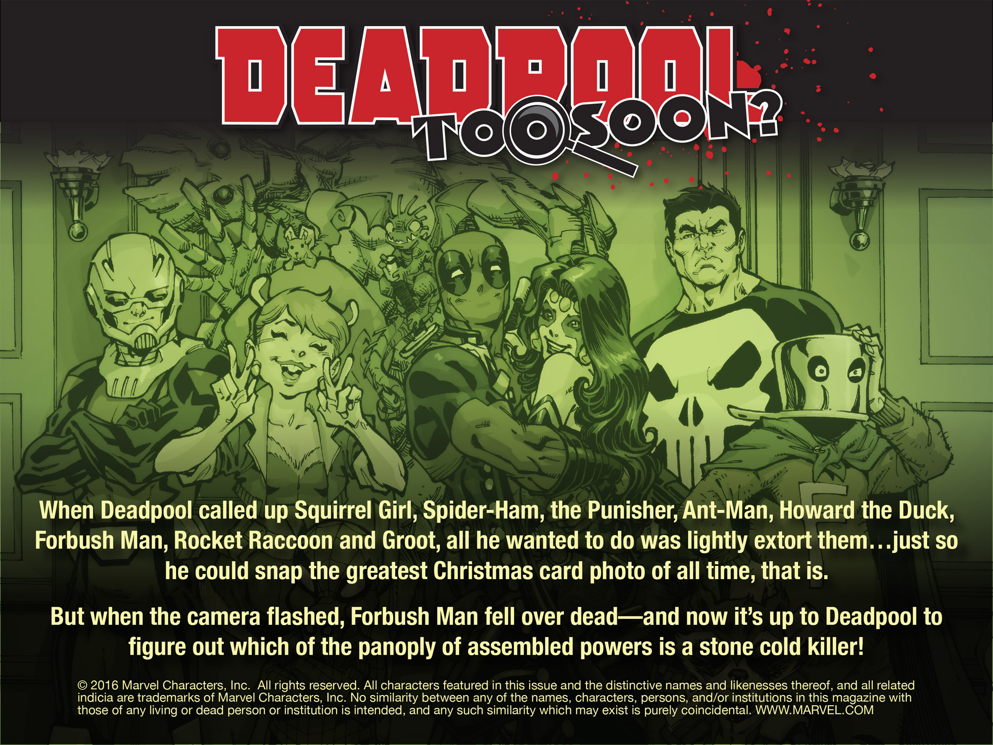 Read online Deadpool: Too Soon? Infinite Comic comic -  Issue #2 - 2
