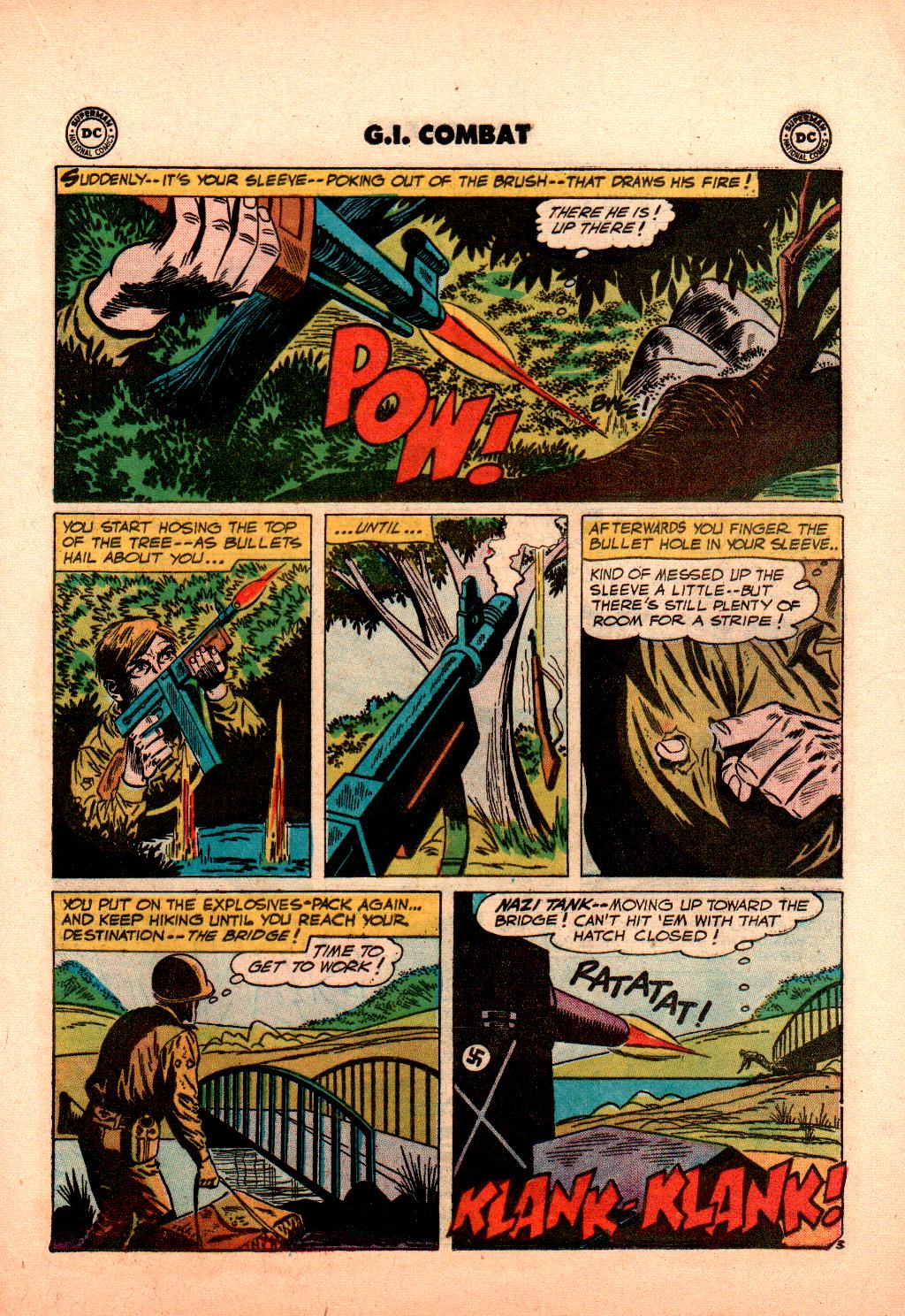 Read online G.I. Combat (1952) comic -  Issue #50 - 21