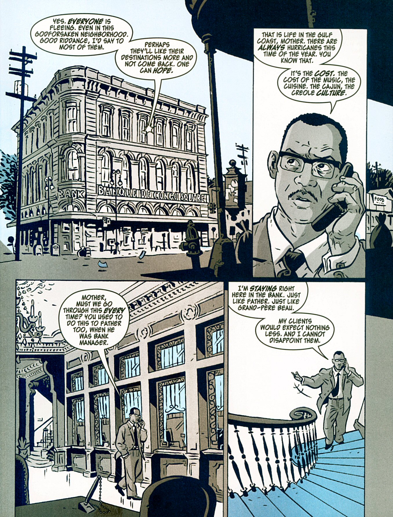 Read online Dark Rain: A New Orleans Story comic -  Issue # TPB - 13