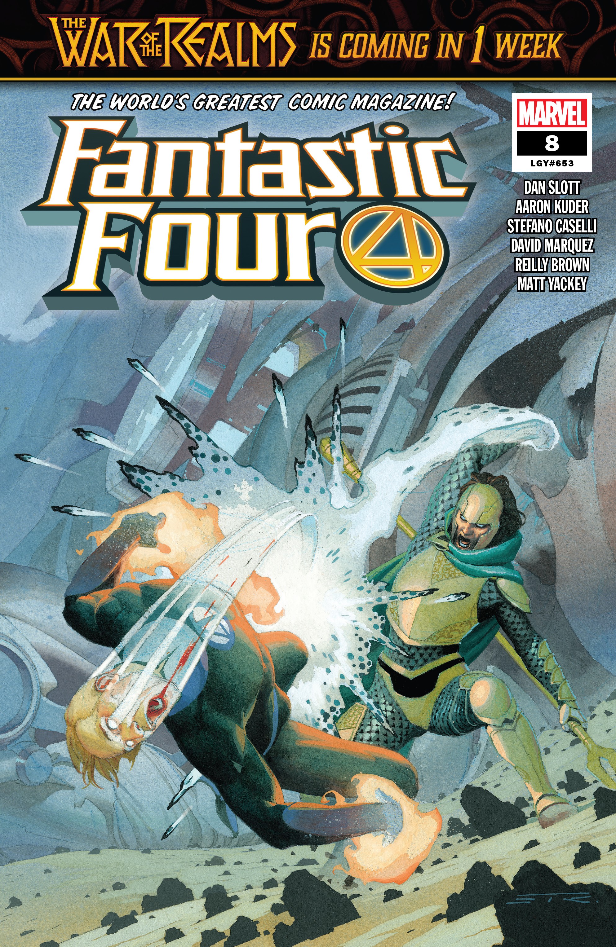 Read online Fantastic Four (2018) comic -  Issue #8 - 1