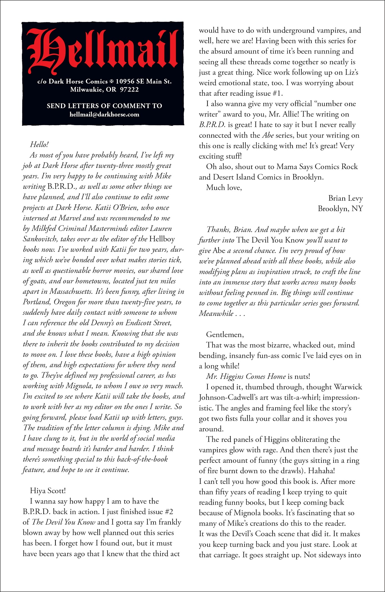 Read online B.P.R.D. The Devil You Know comic -  Issue #4 - 24