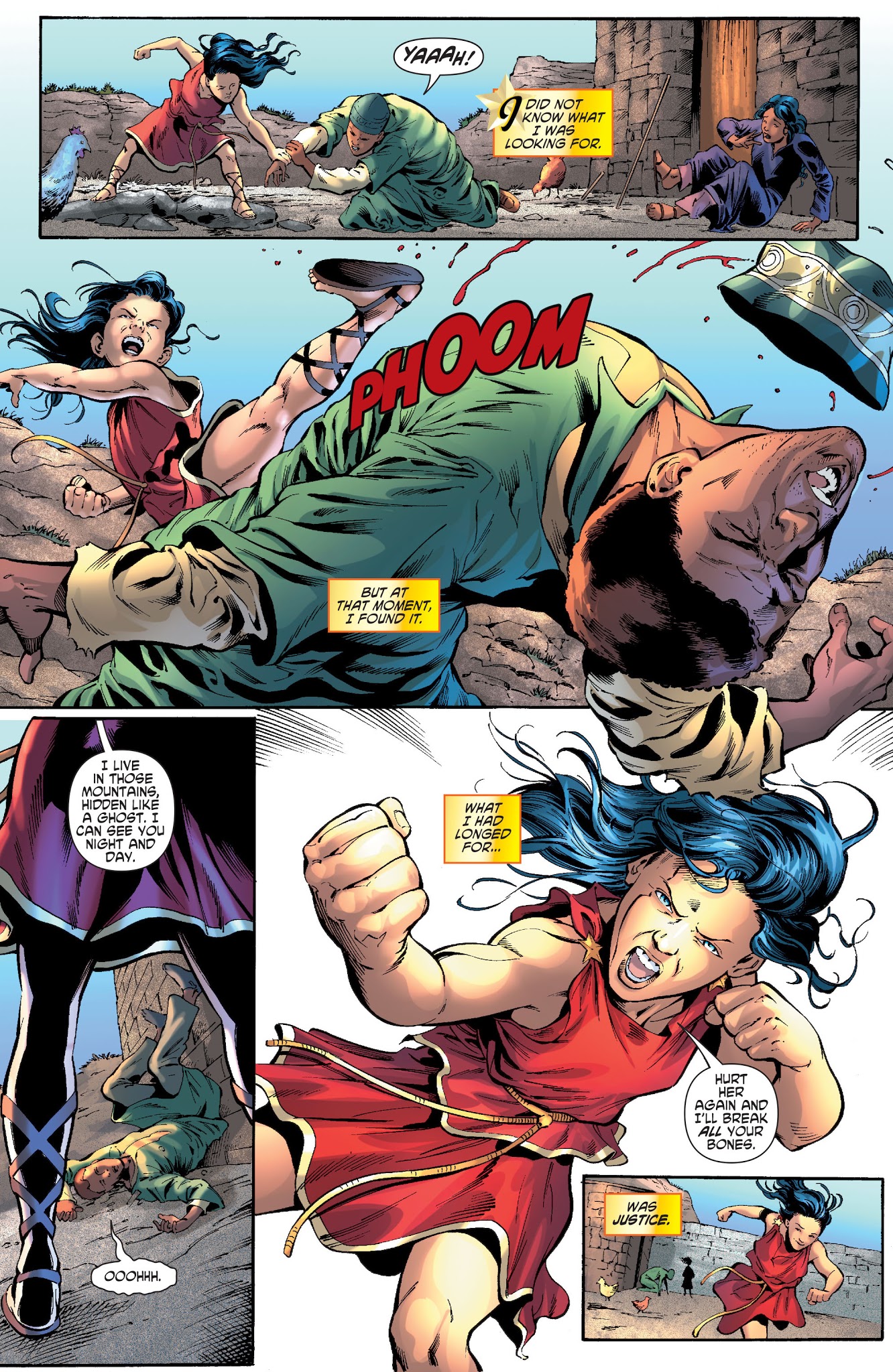 Read online Wonder Woman: Odyssey comic -  Issue # TPB 1 - 126
