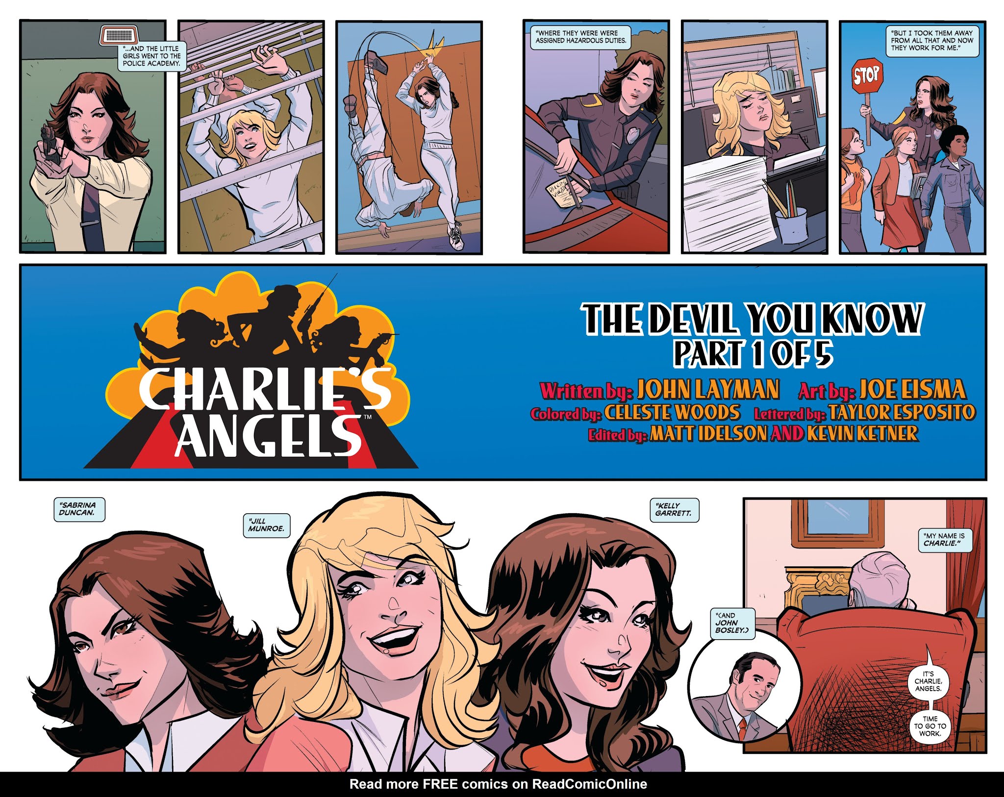Read online Charlie's Angels comic -  Issue #1 - 10
