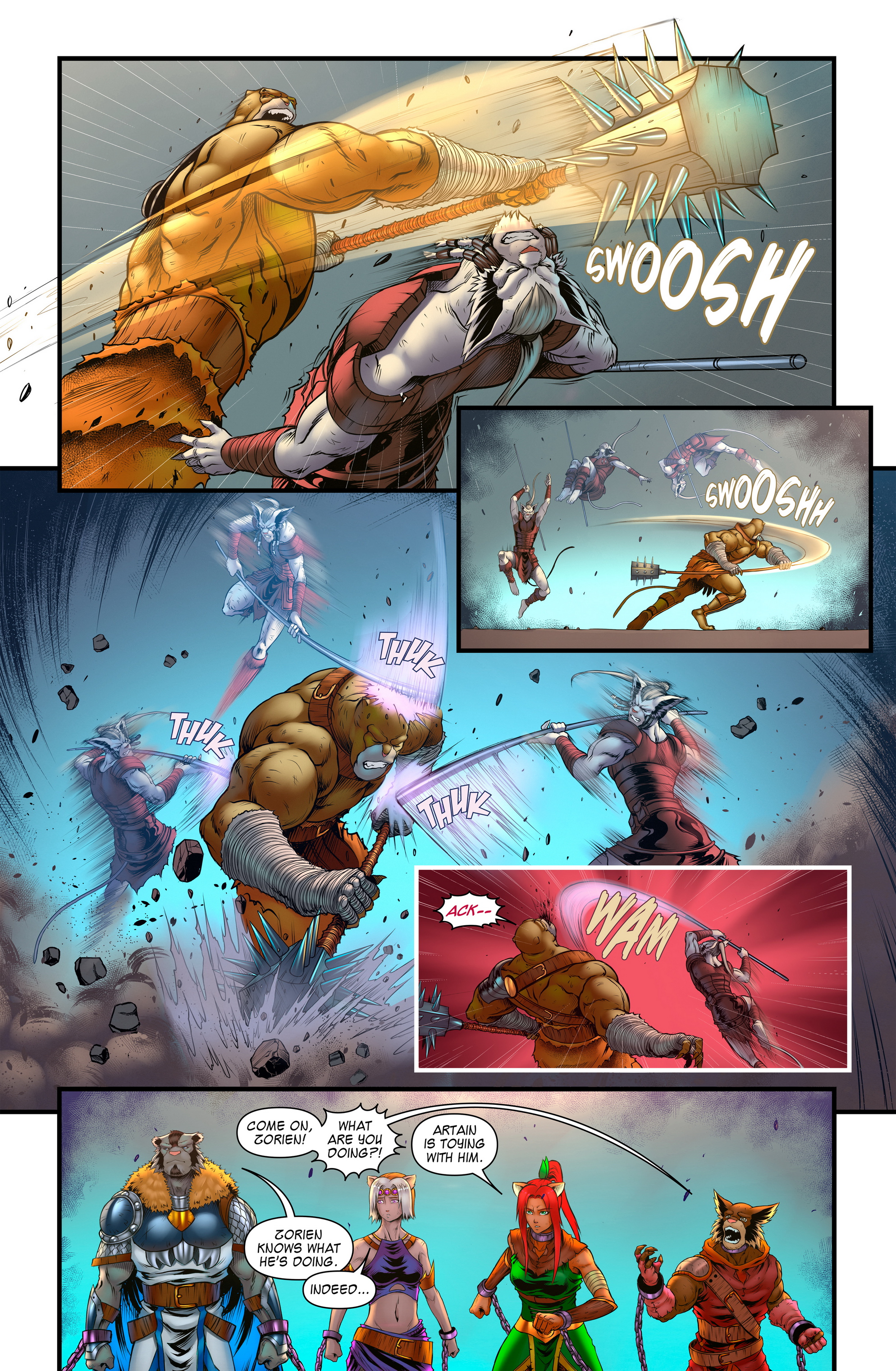 Read online Battlecats (2019) comic -  Issue #5 - 9