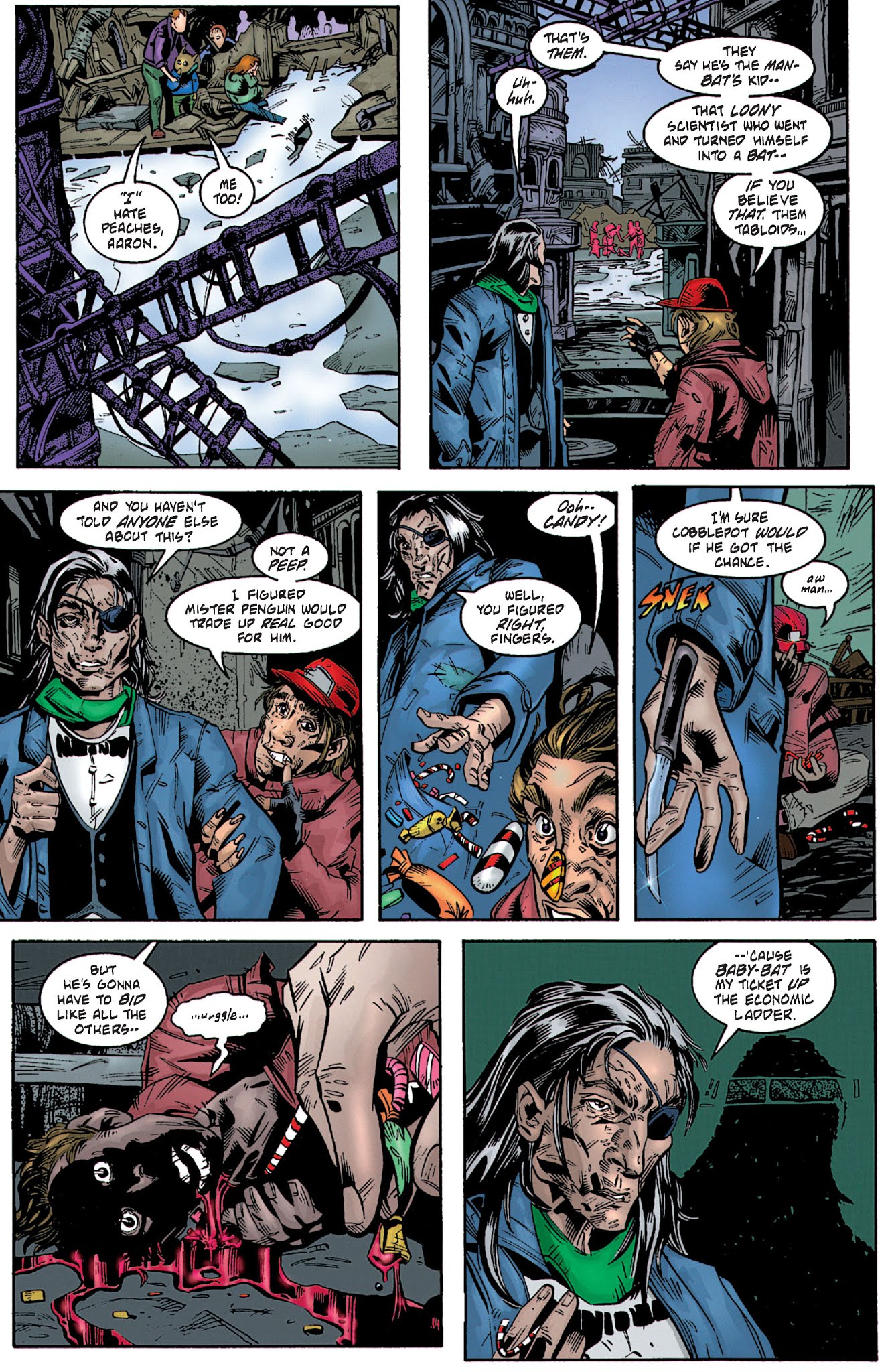 Read online Batman: No Man's Land (2011) comic -  Issue # TPB 2 - 222